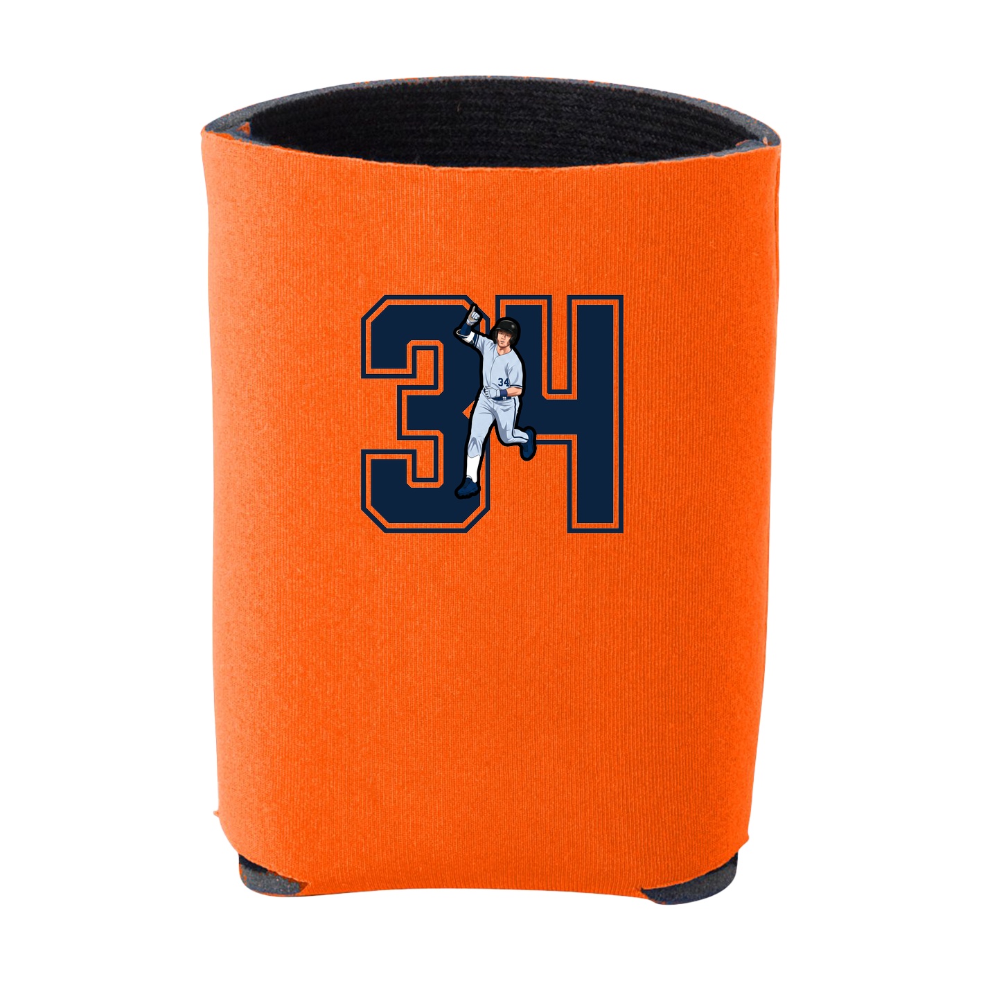 Can Holder — Number in Orange