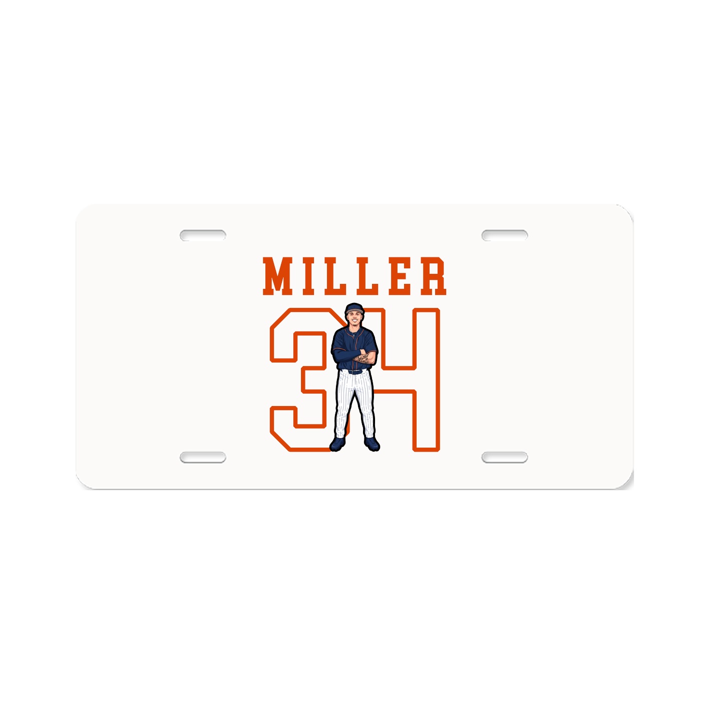 License Plate — Shirsey in Classic