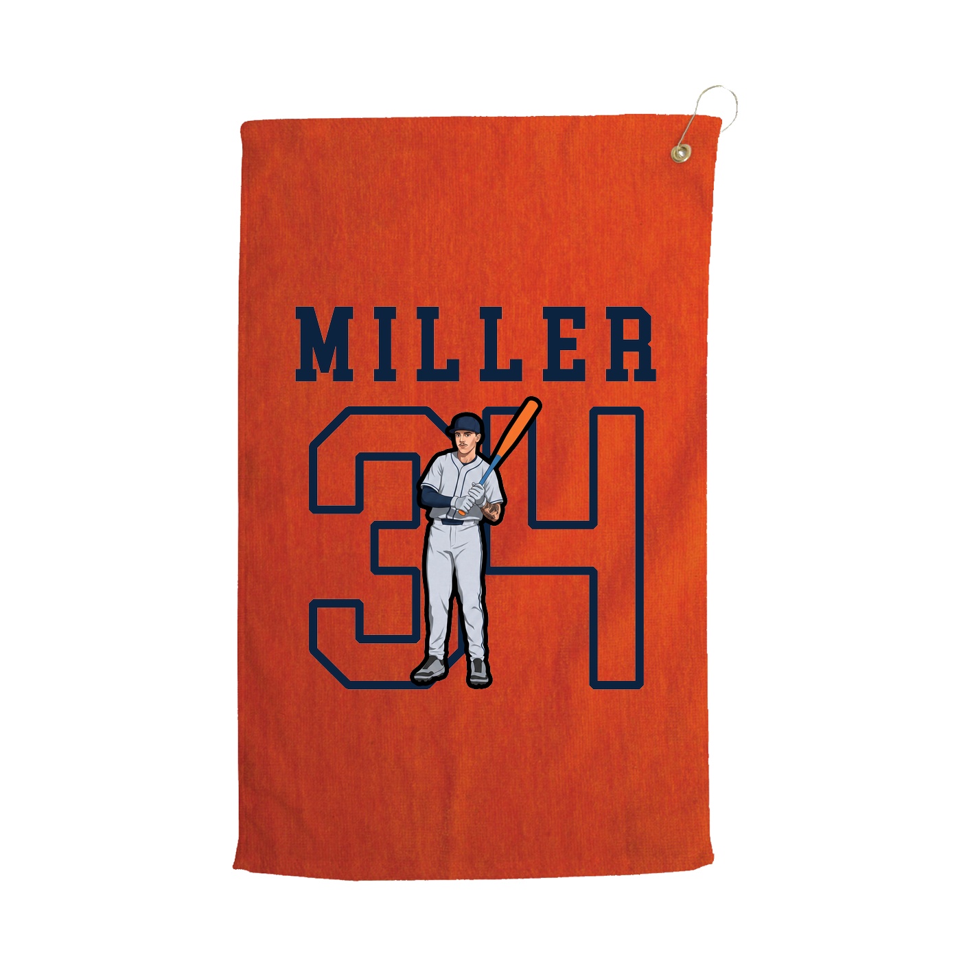 Golf Towel — Shirsey in Orange