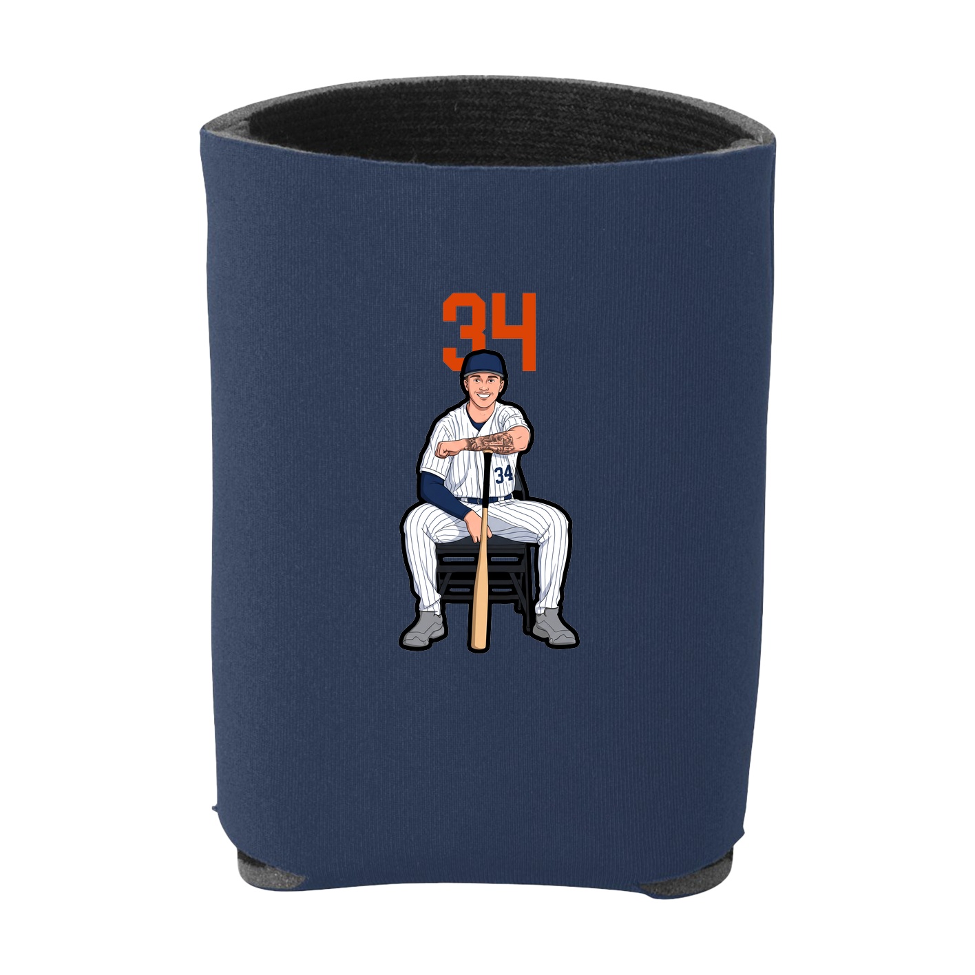 Can Holder — Number Top in Navy