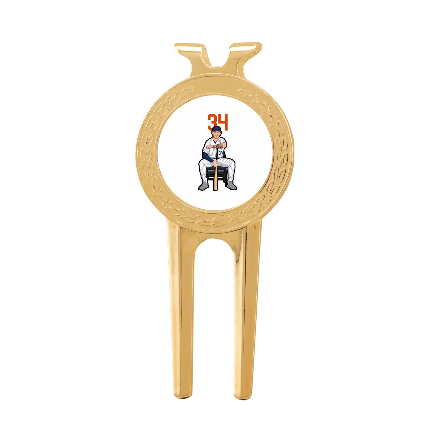 Divot Tool with Ball Marker — Number Top in Classic