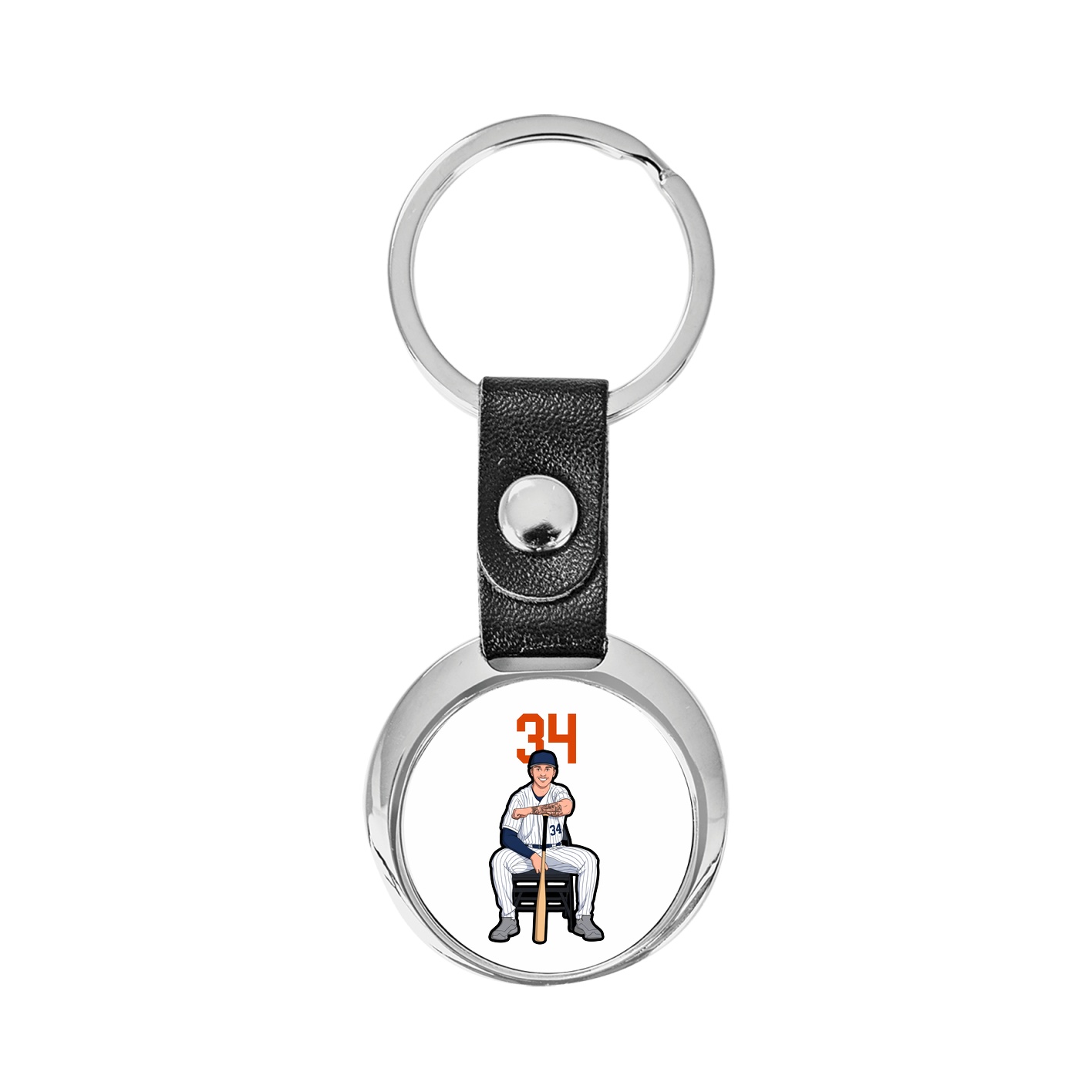 Key Chain — Number Top in Classic