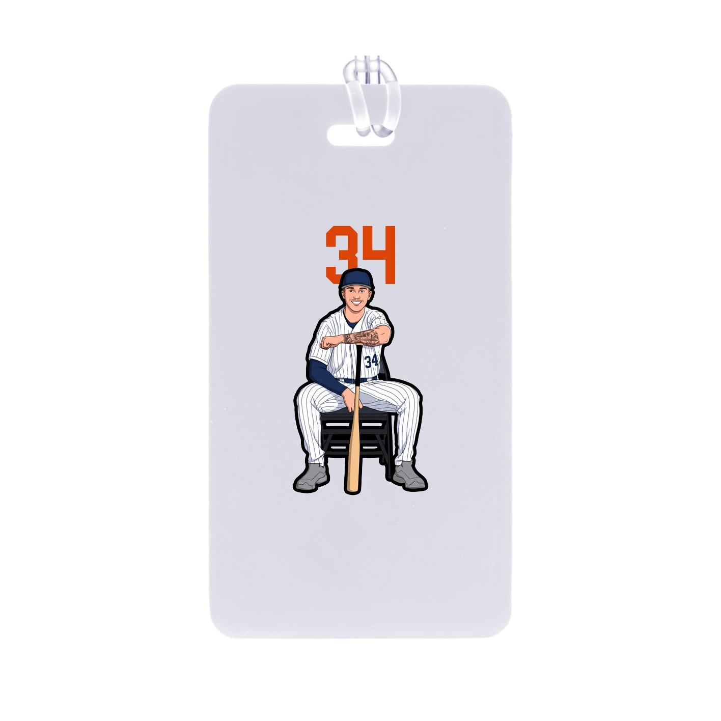 Bag Tag — Number Top in Classic