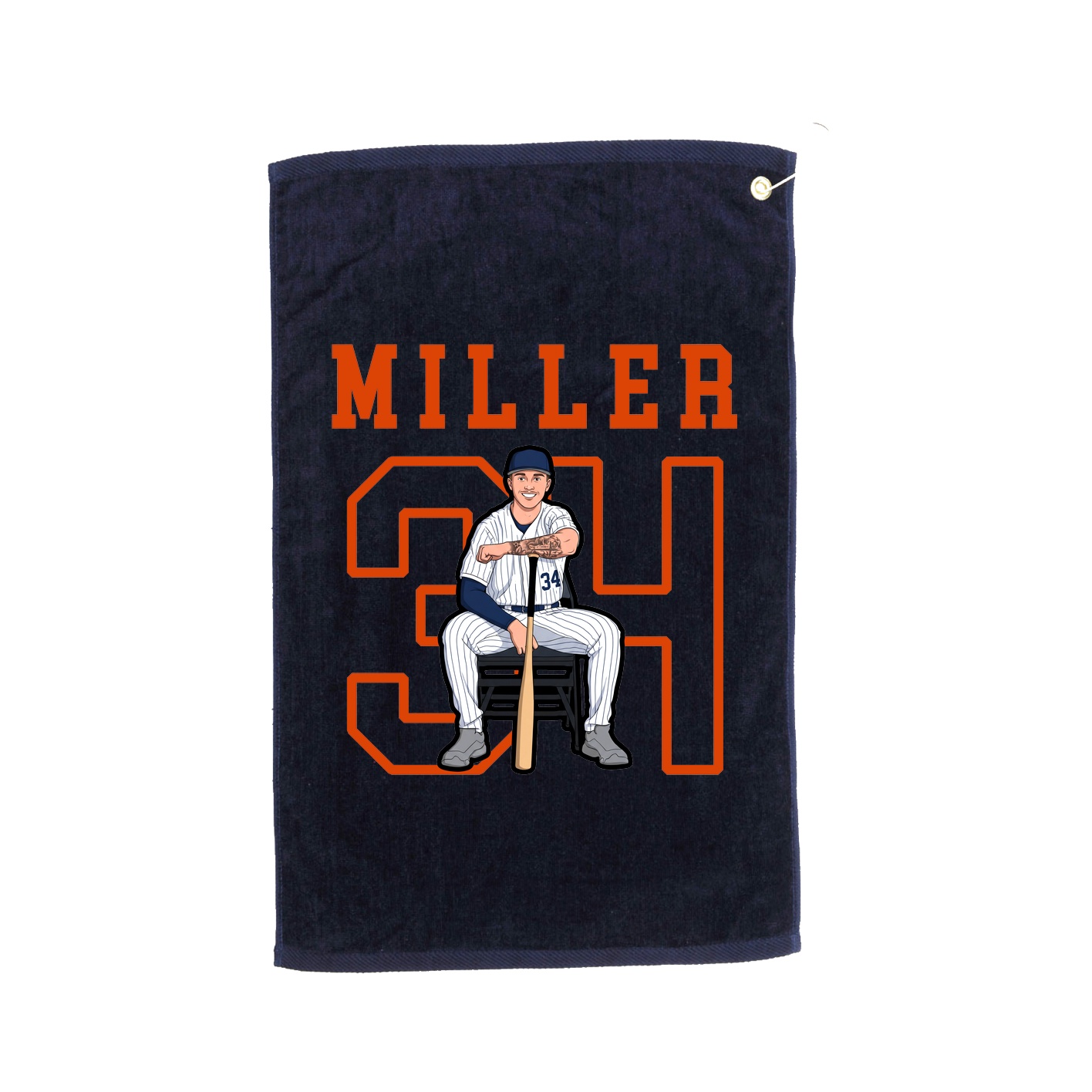 Golf Towel — Shirsey in Navy
