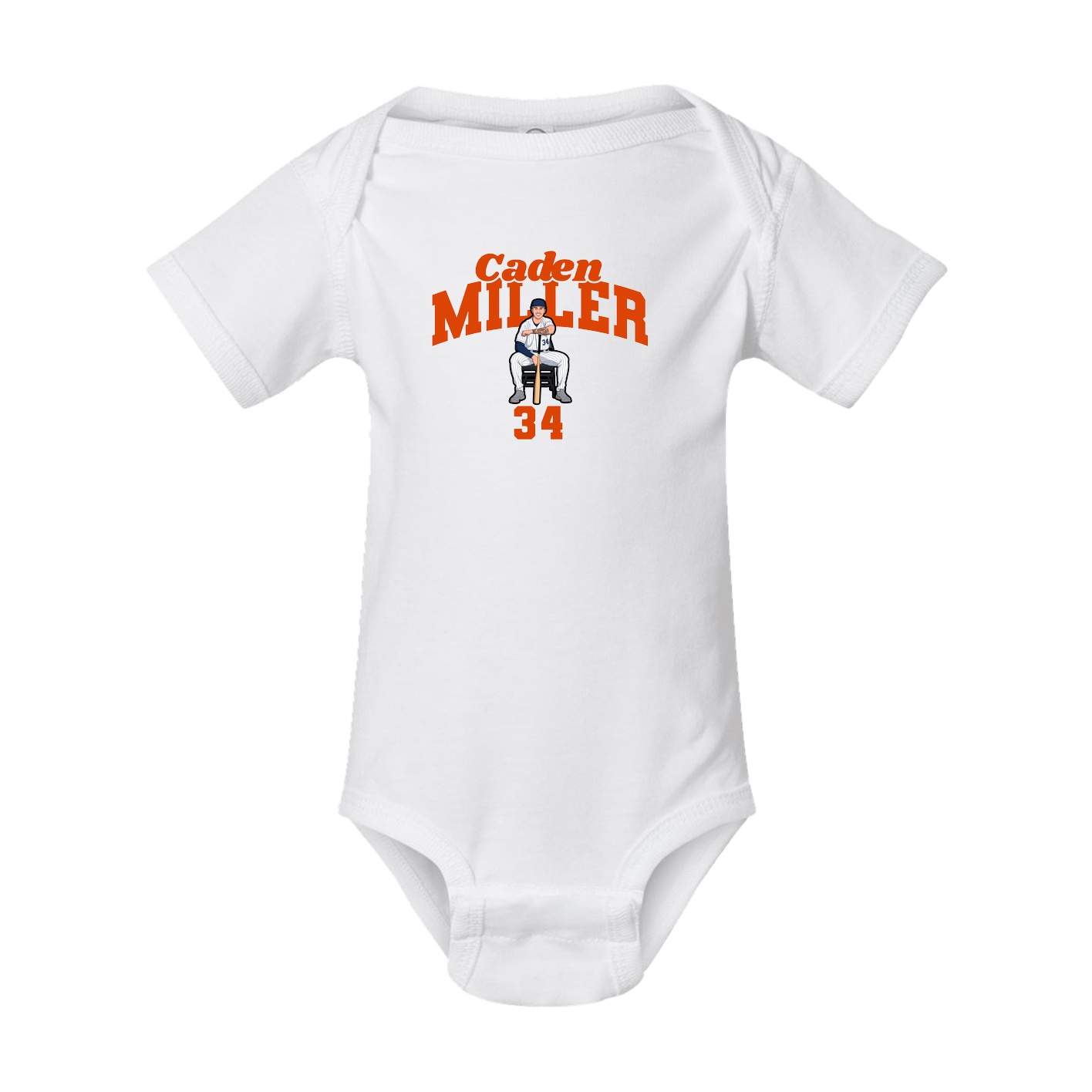 Baby Onesie — Signature Arch in White