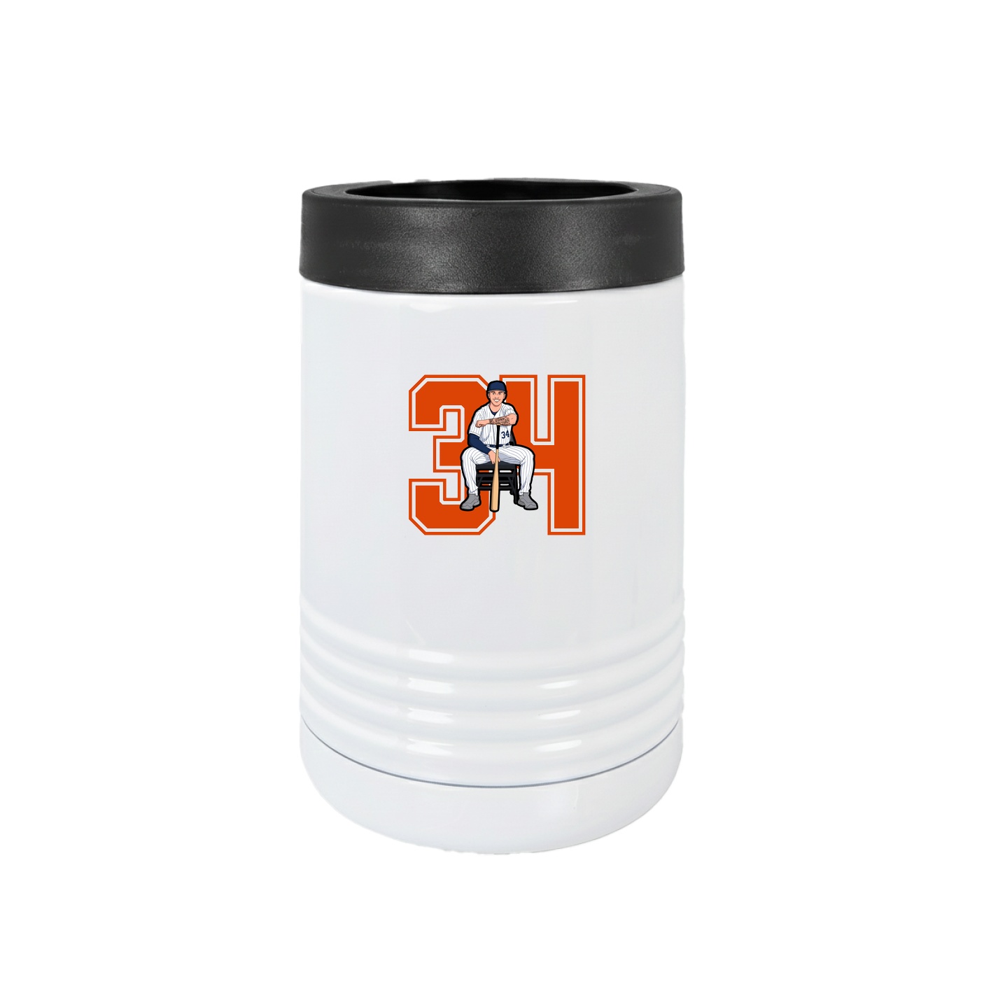 Beverage Holder — Number in White