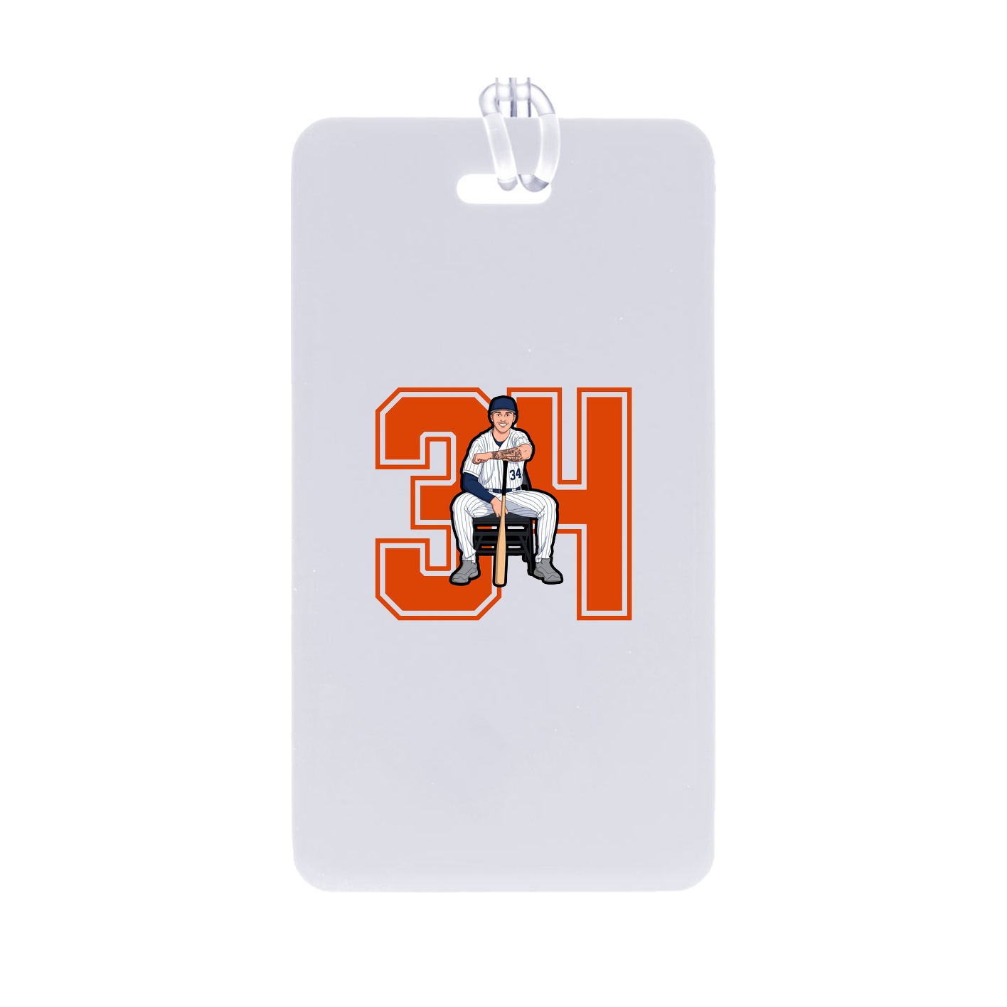 Bag Tag — Number in Classic