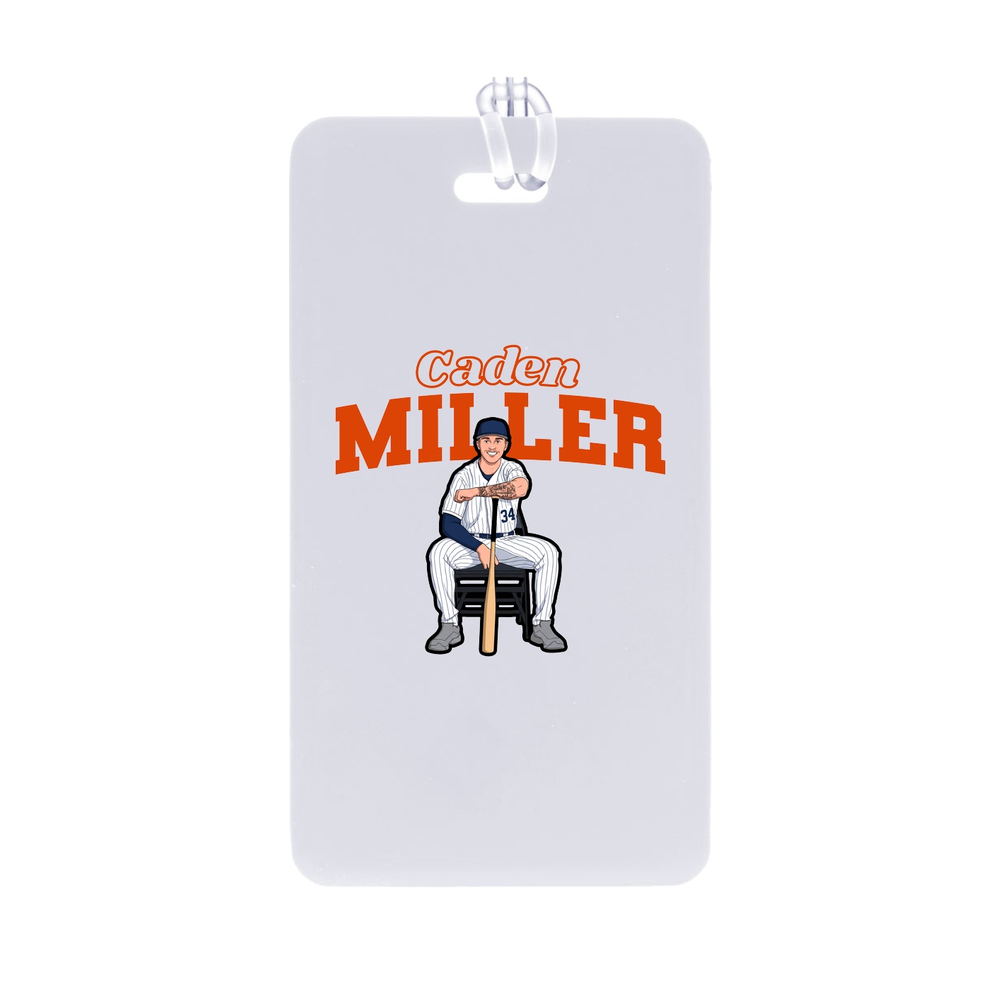 Bag Tag — Name Arch in Classic