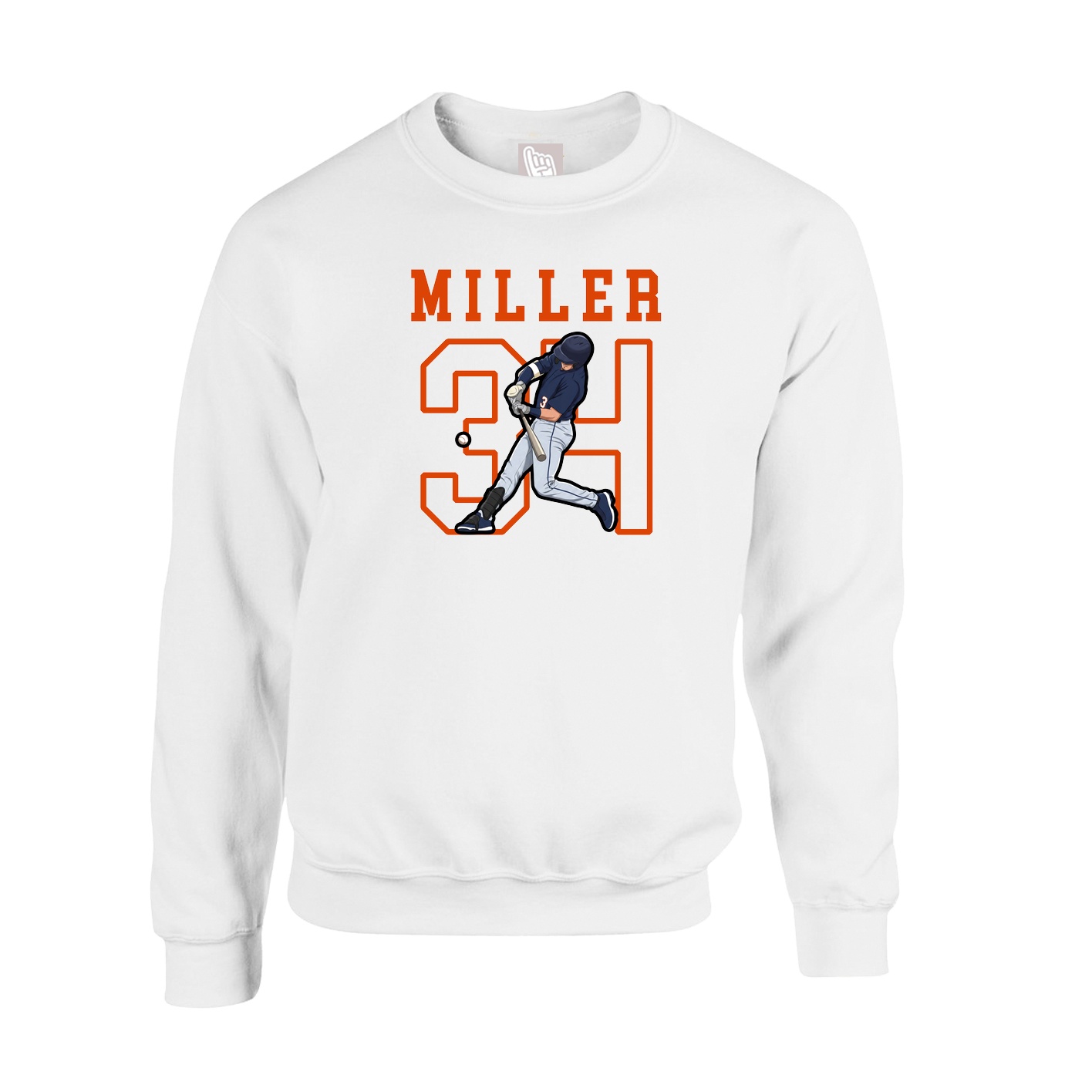 Fleece Crew — Shirsey in White