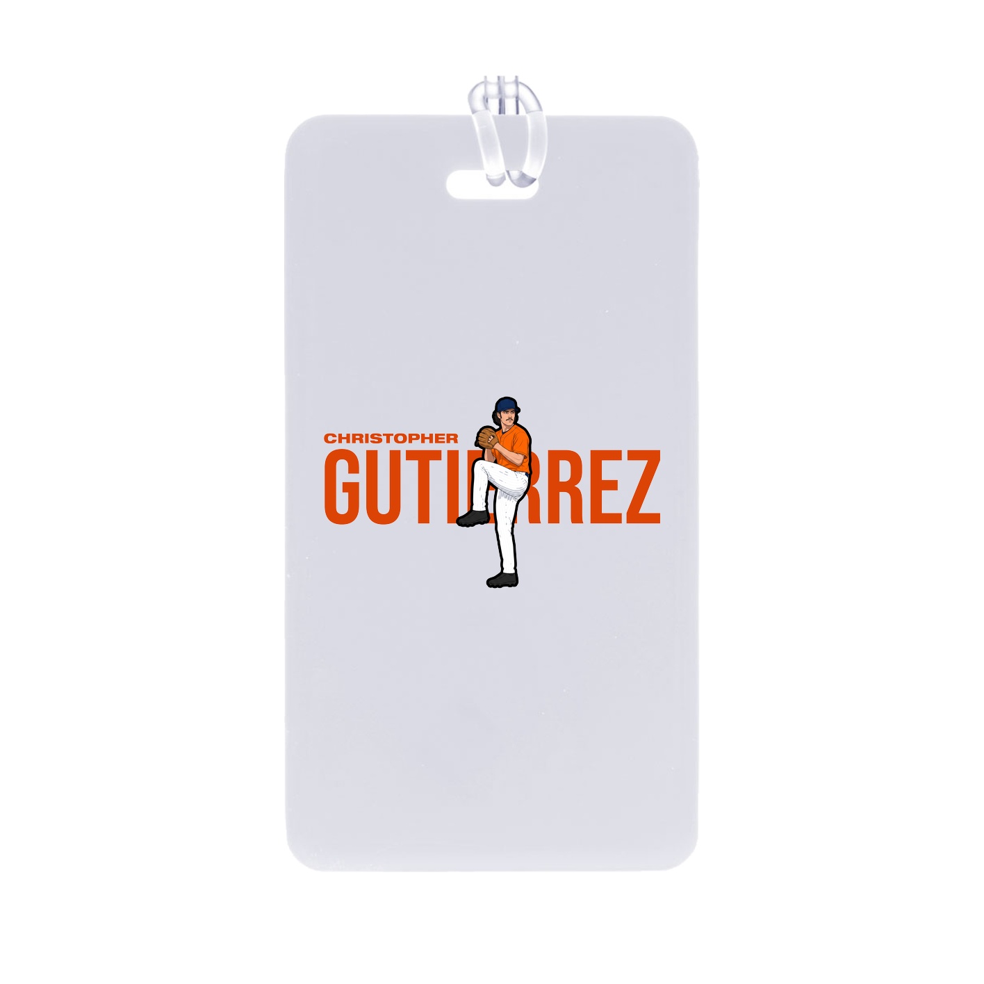 Bag Tag — Player Name in Classic