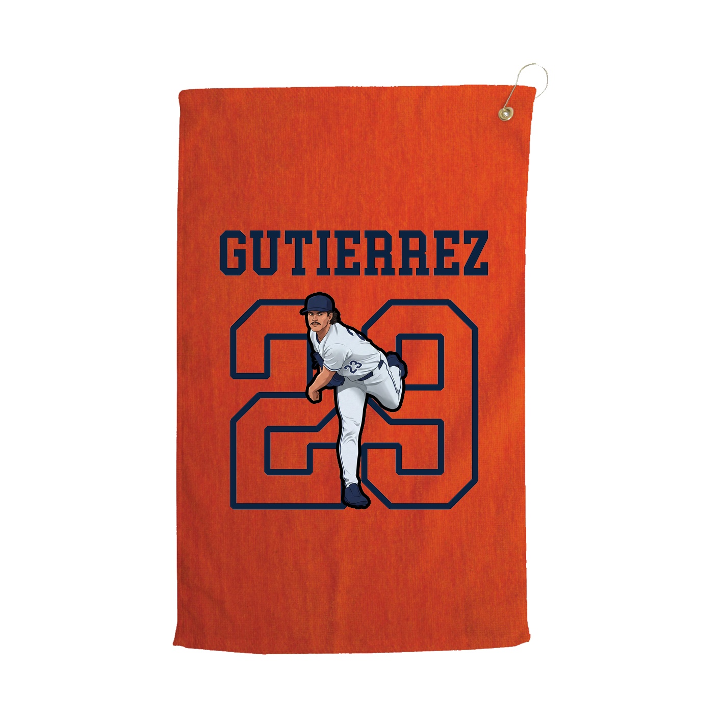 Golf Towel — Shirsey in Orange
