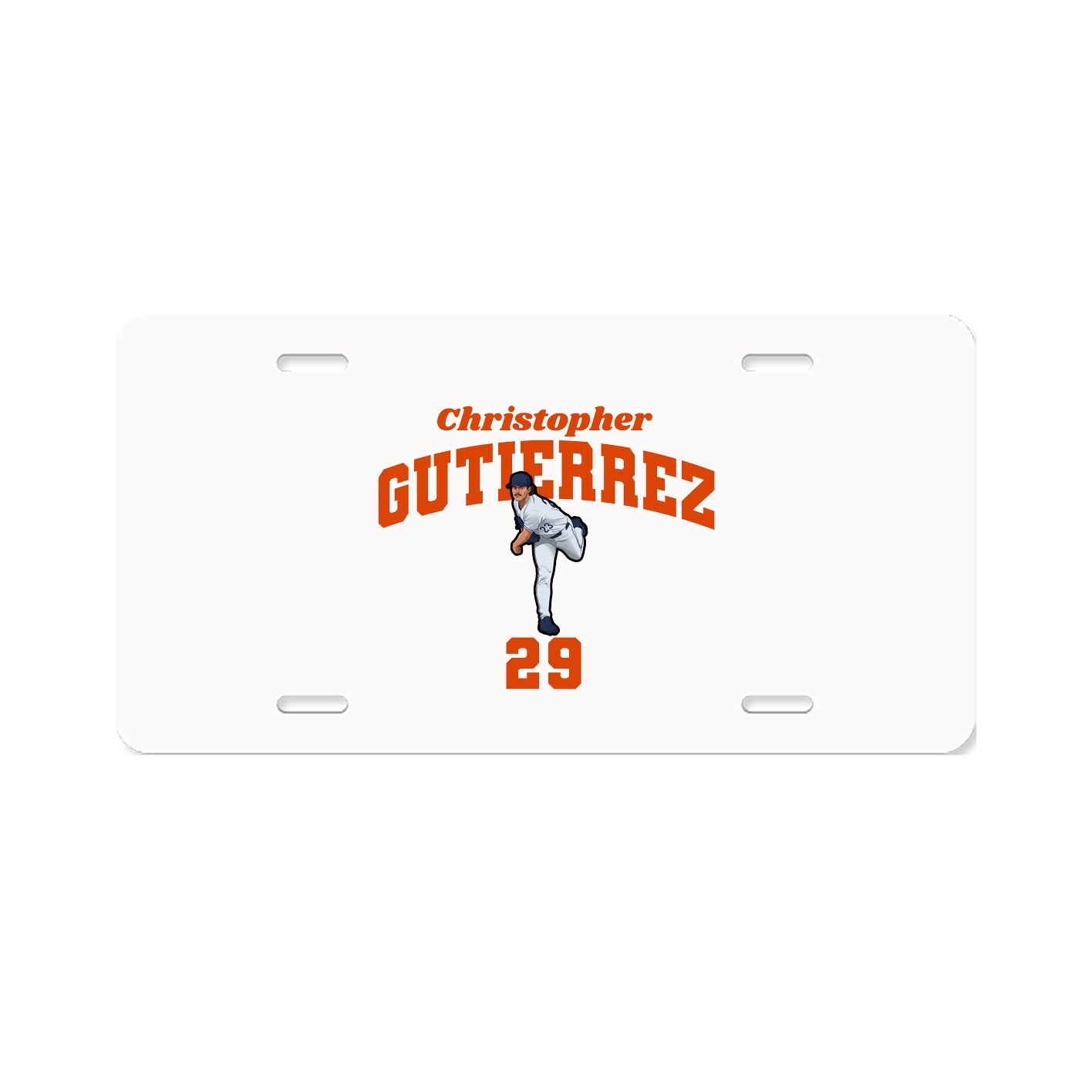 License Plate — Signature Arch in Classic