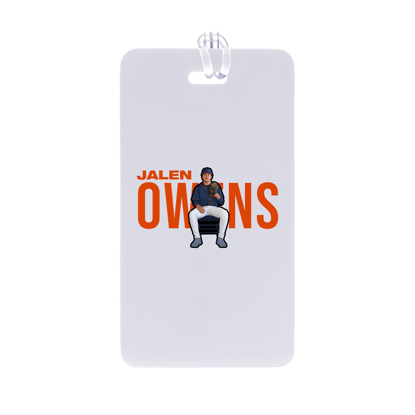 Bag Tag — Player Name in Classic