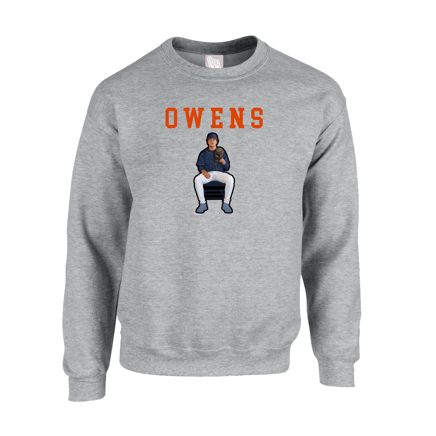 Fleece Crew — Shirsey in Grey