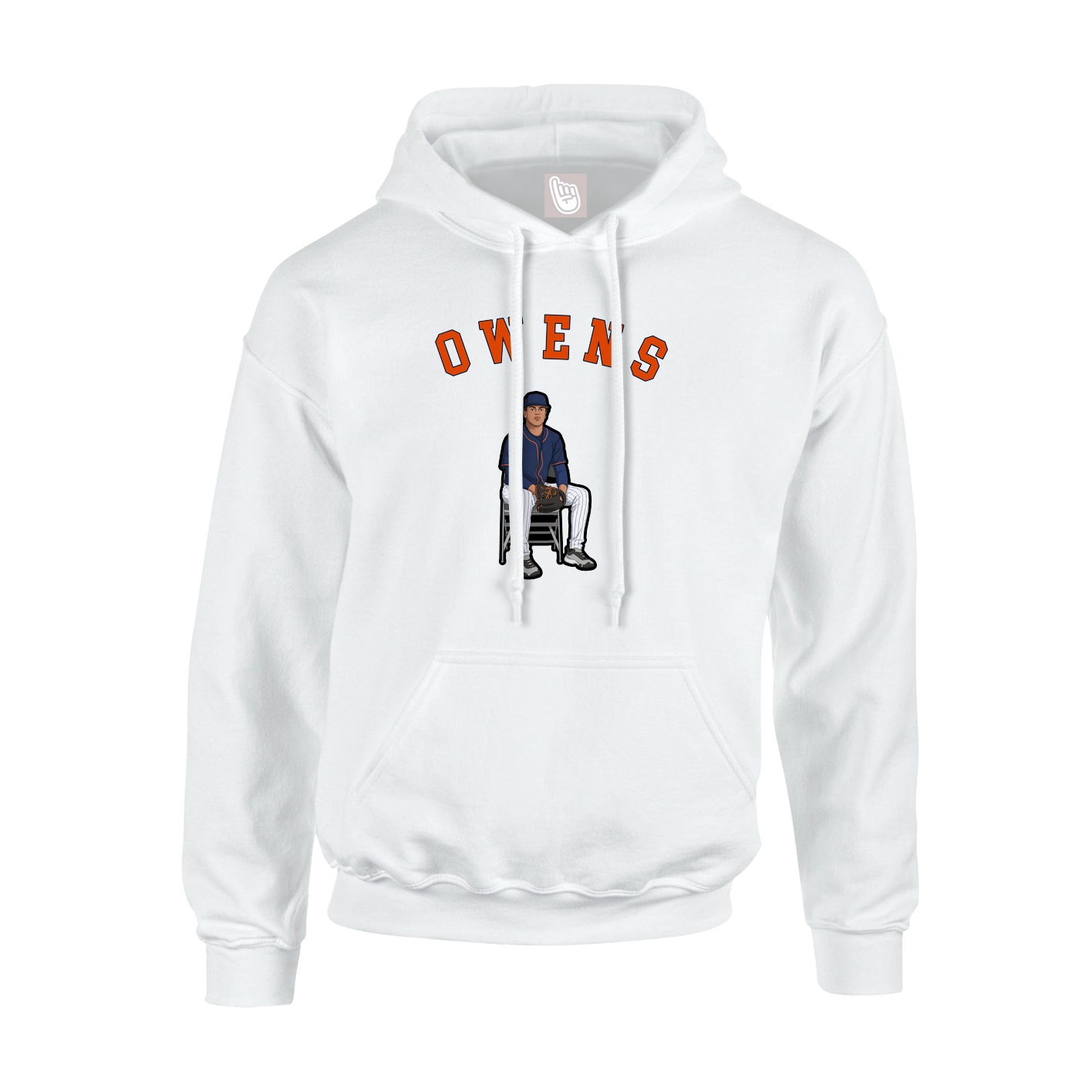 Youth Hoodie — Shirsey Arch in White
