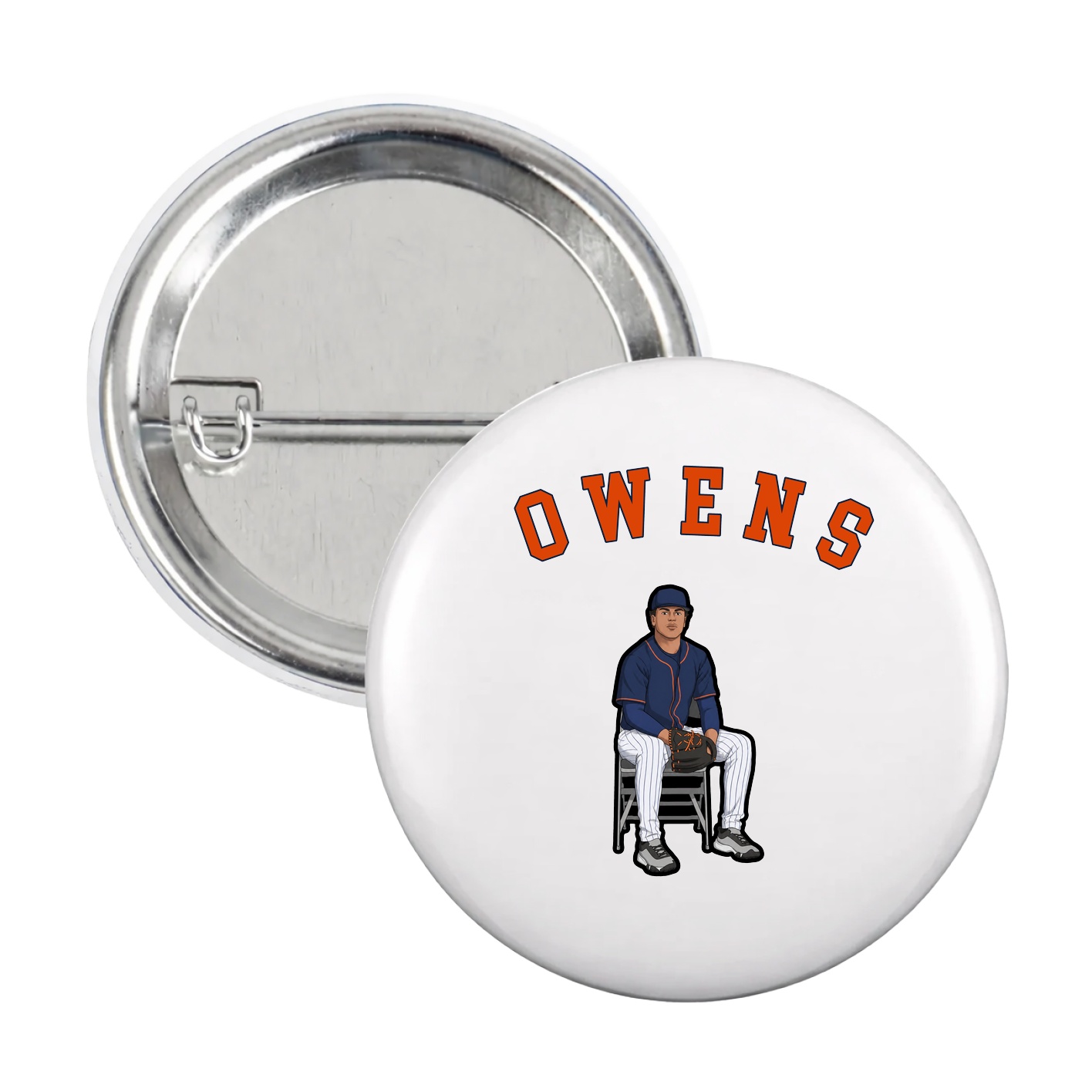 Game Day Button — Shirsey Arch in White