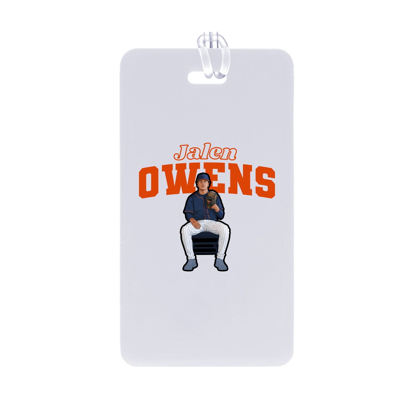 Bag Tag — Name Arch in Classic