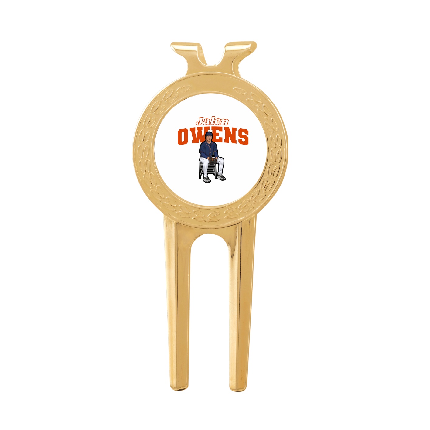 Divot Tool with Ball Marker — Name Arch in Classic
