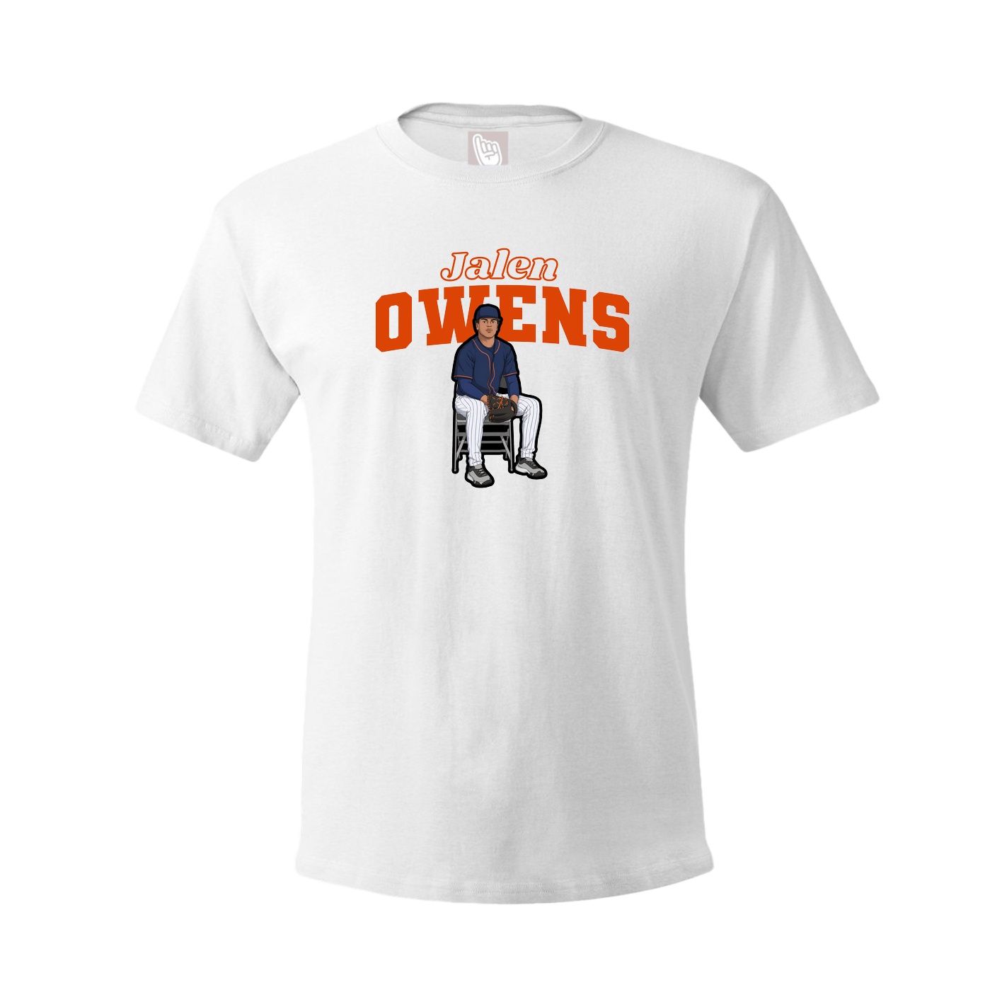 Tee — Name Arch in White