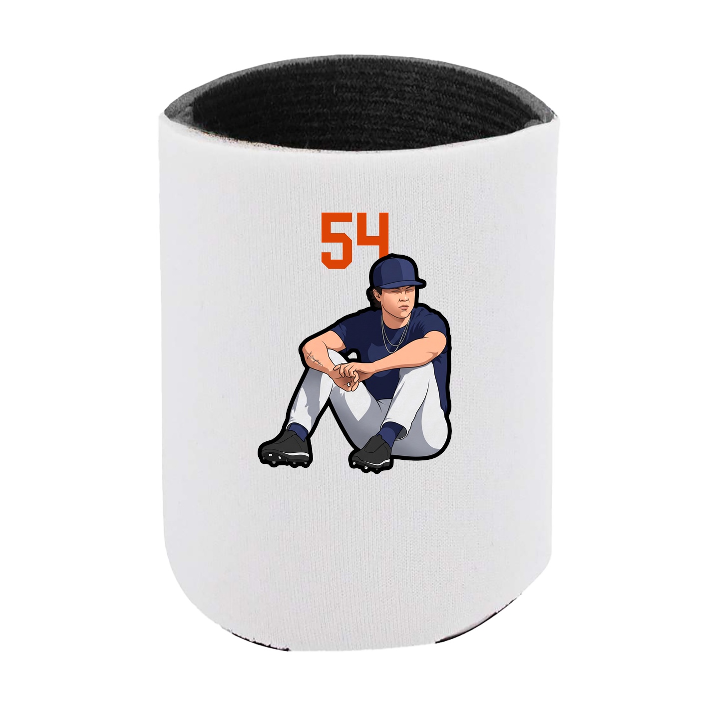 Can Holder — Number Top in White
