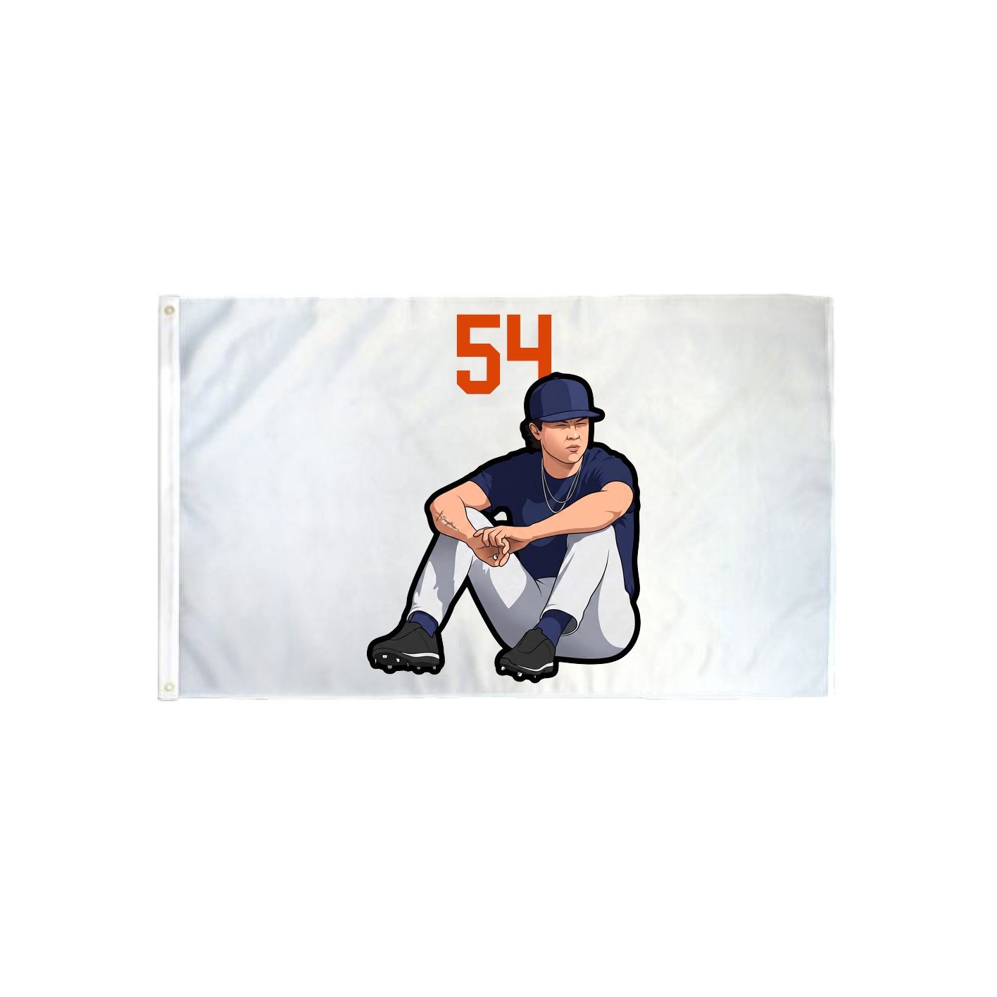 3x5 Flag — Number Top in Classic