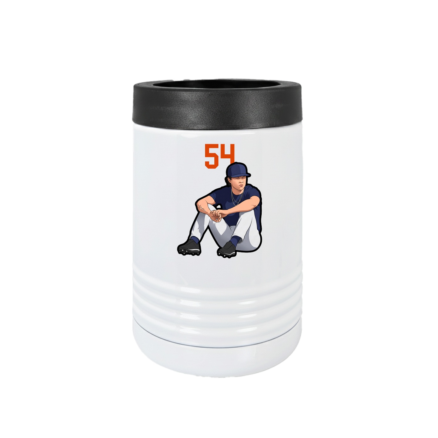 Beverage Holder — Number Top in White