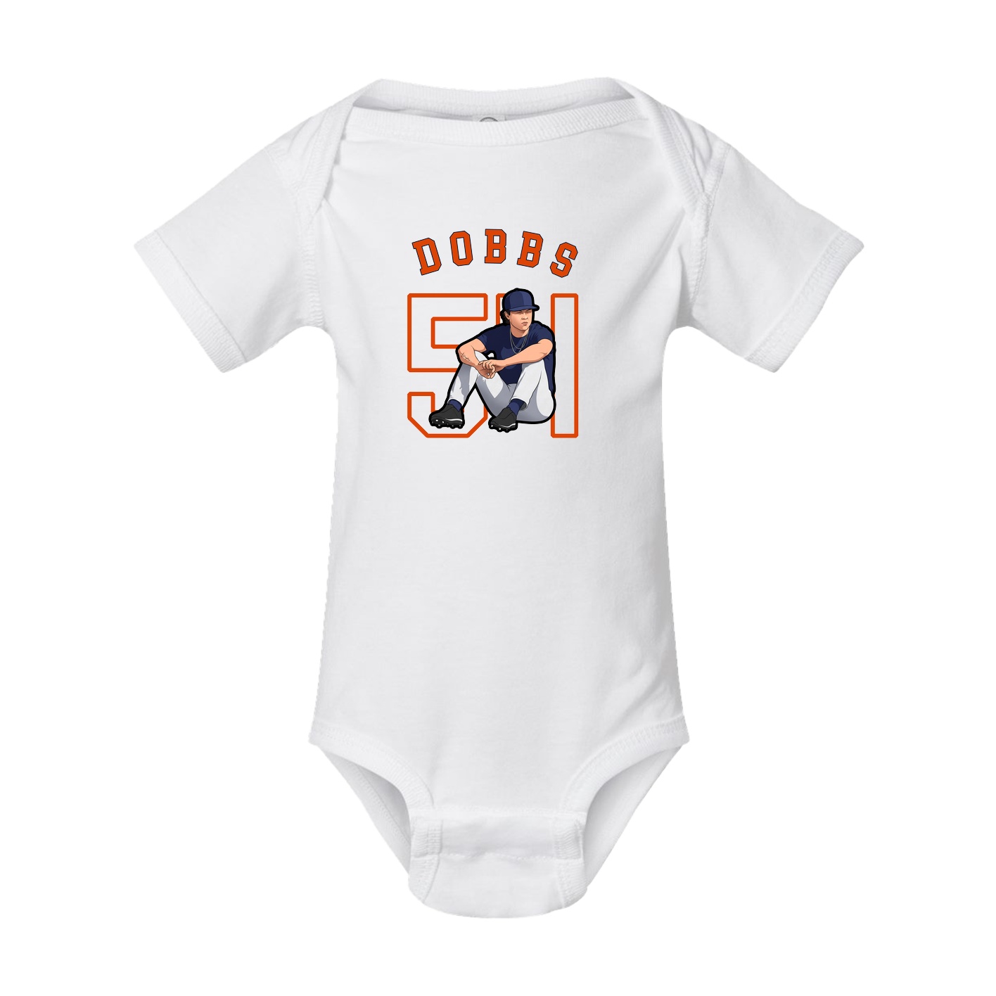 Baby Onesie — Shirsey Arch in White