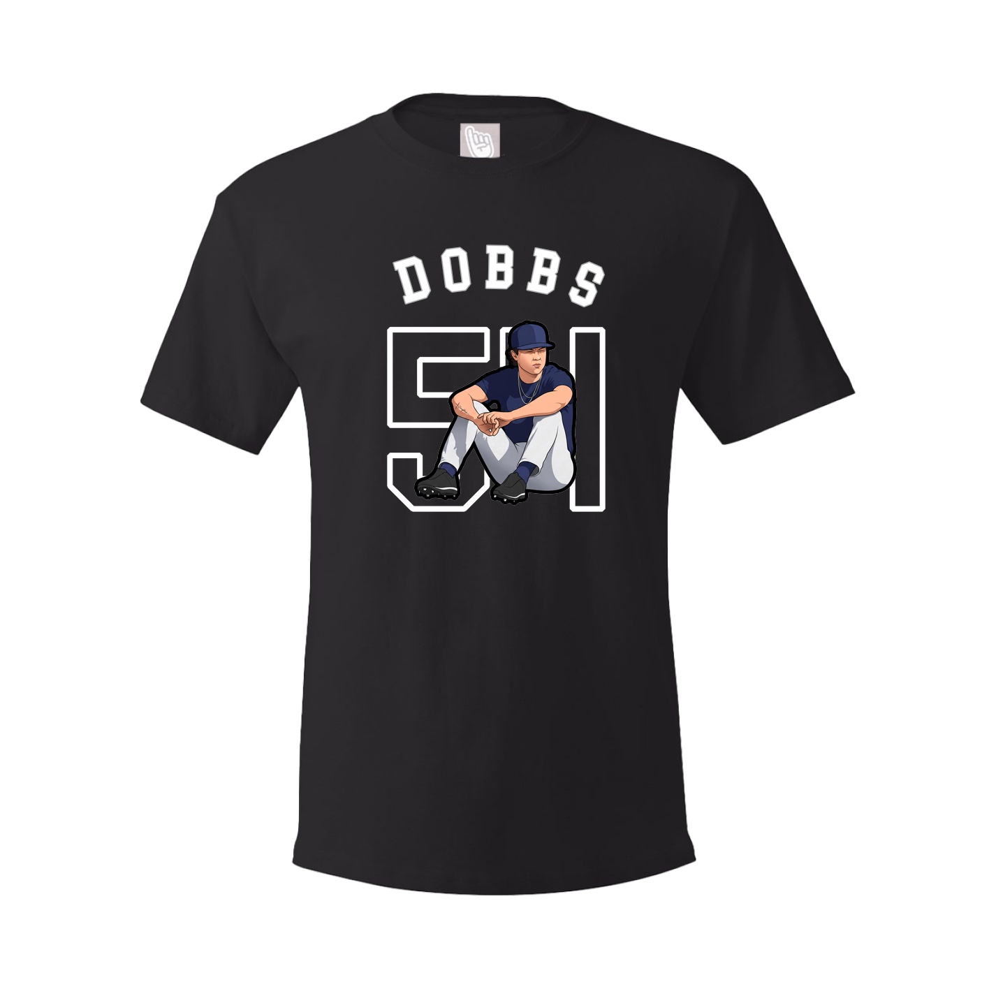 Youth Tee — Shirsey Arch in Black