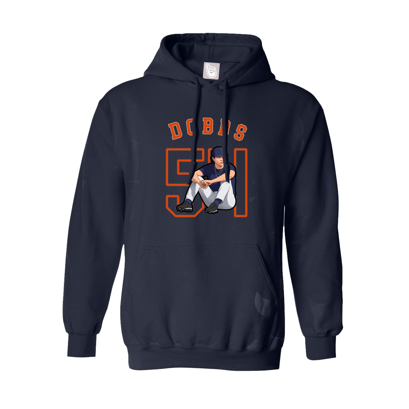 Youth Hoodie — Shirsey Arch in Navy