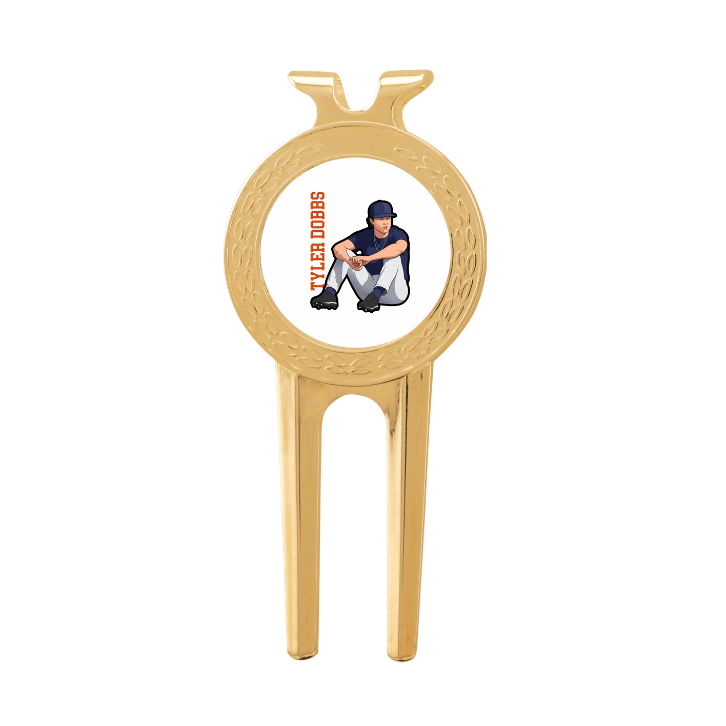 Divot Tool with Ball Marker — Name Vertical in Classic