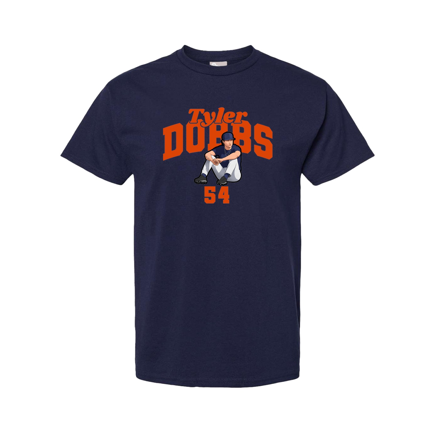 Youth Tee — Signature Arch in Navy