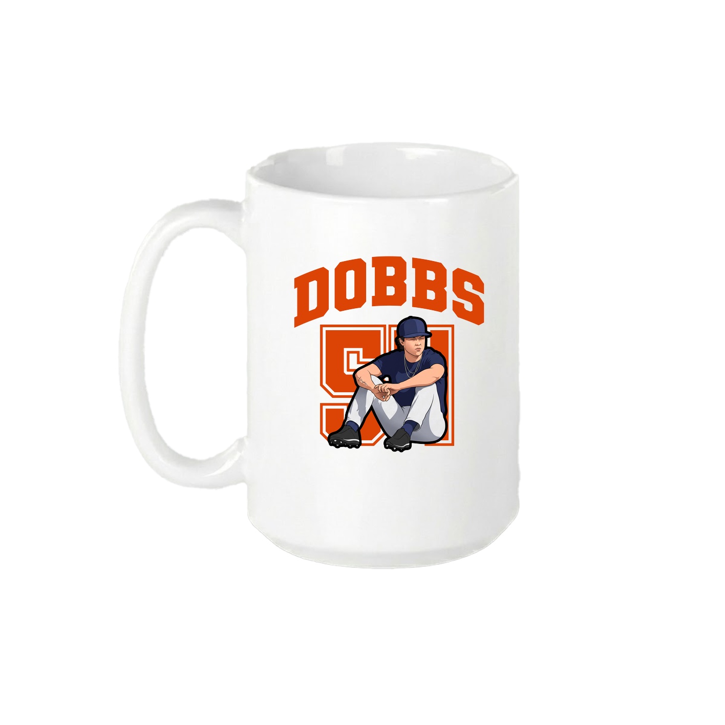 15oz Coffee Mug — Number in White