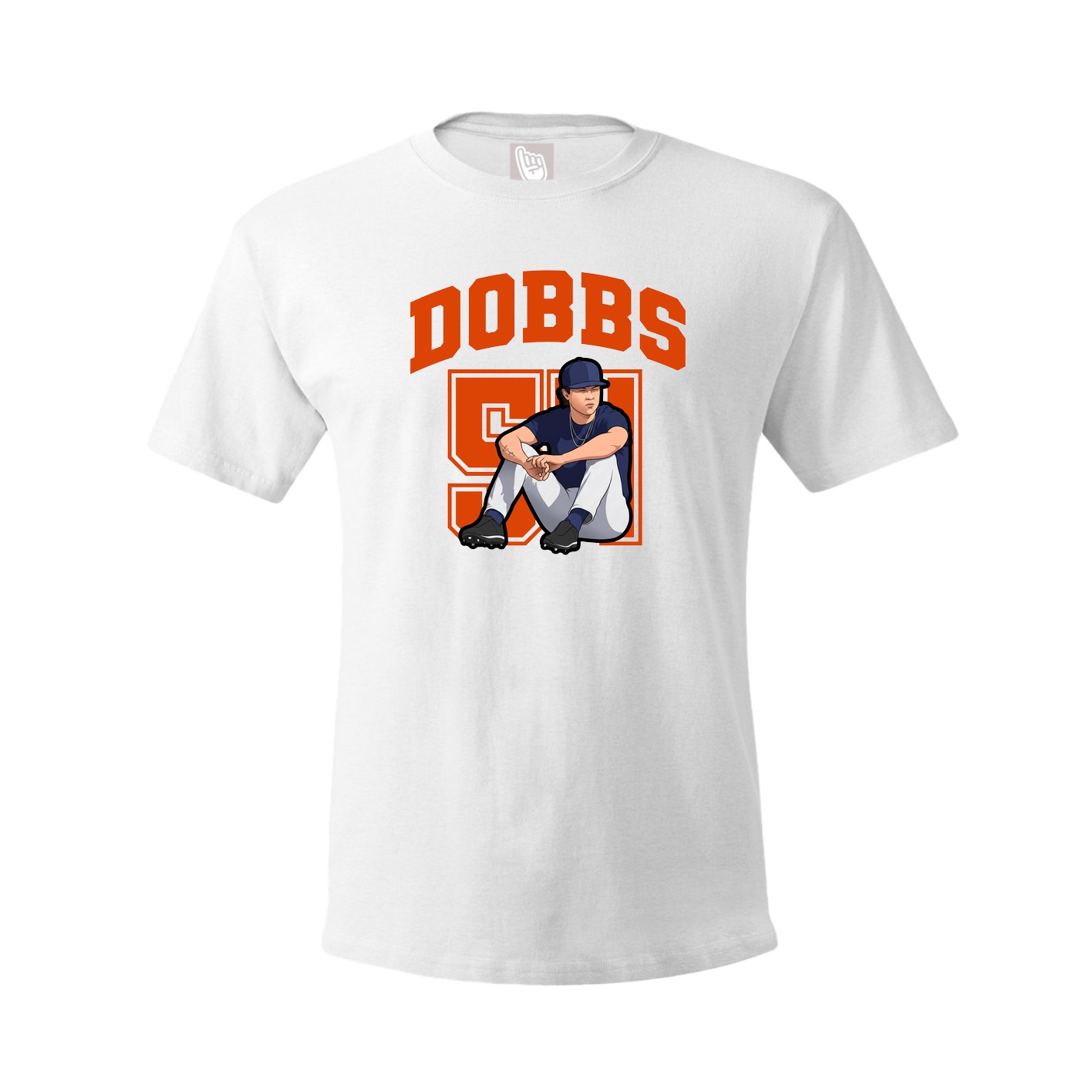 Tee — Number in White