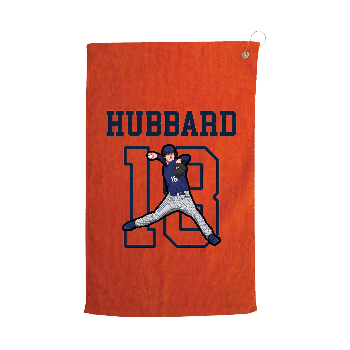 Golf Towel — Shirsey in Orange