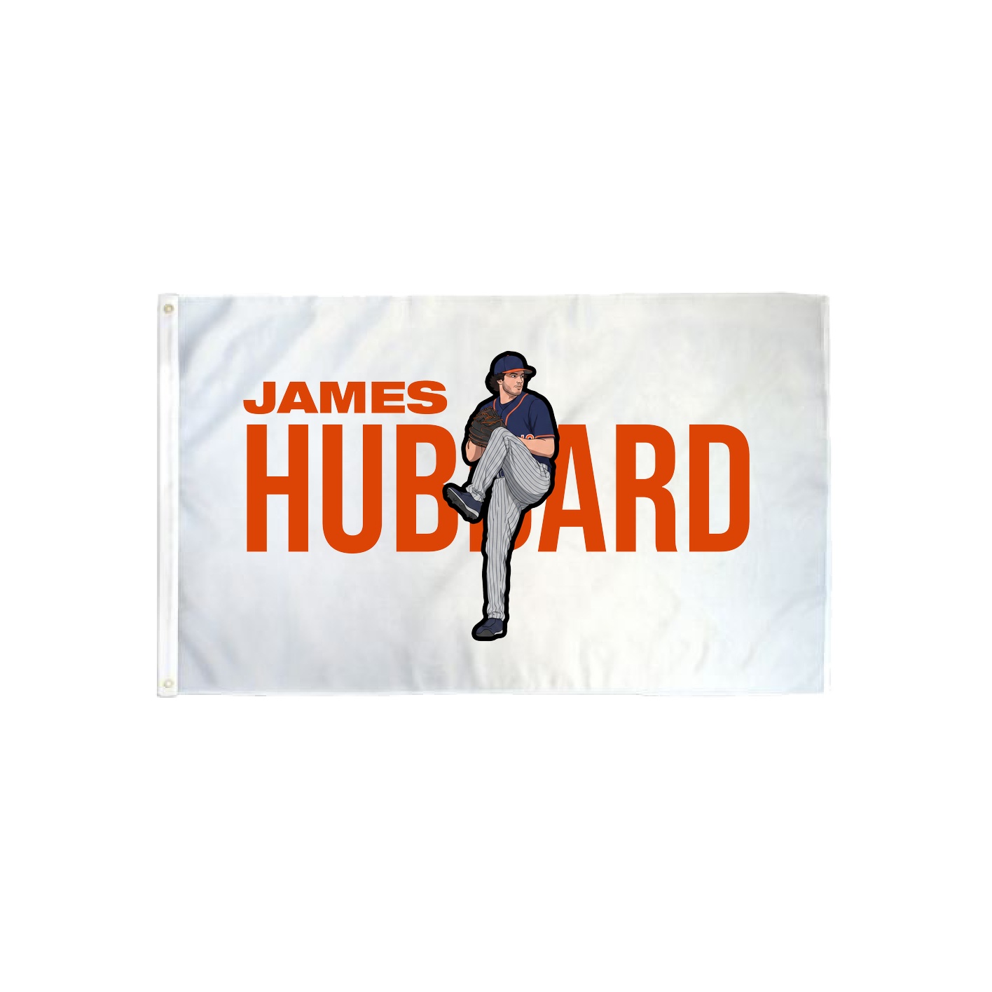 3x5 Flag — Player Name in Classic