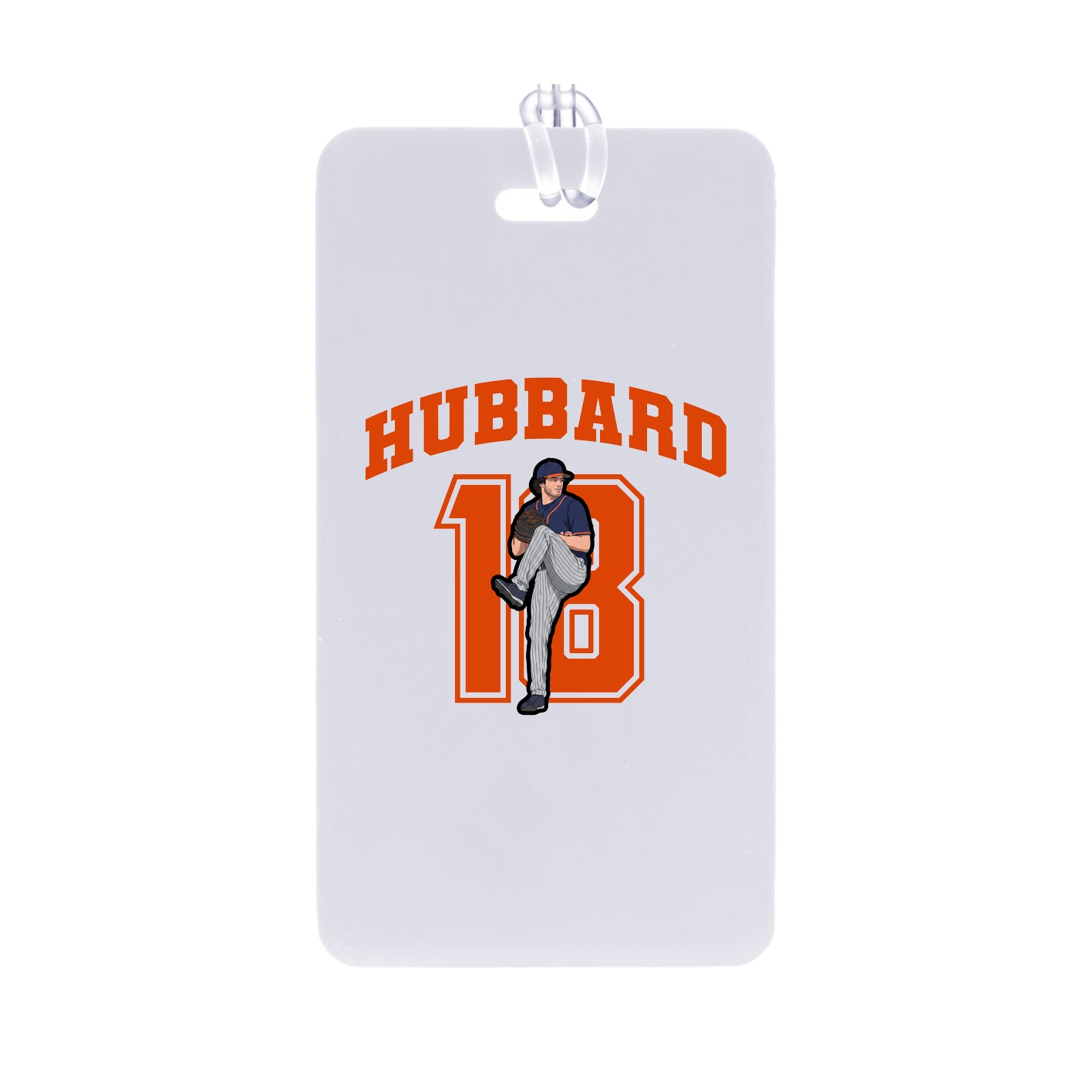 Bag Tag — Number in Classic