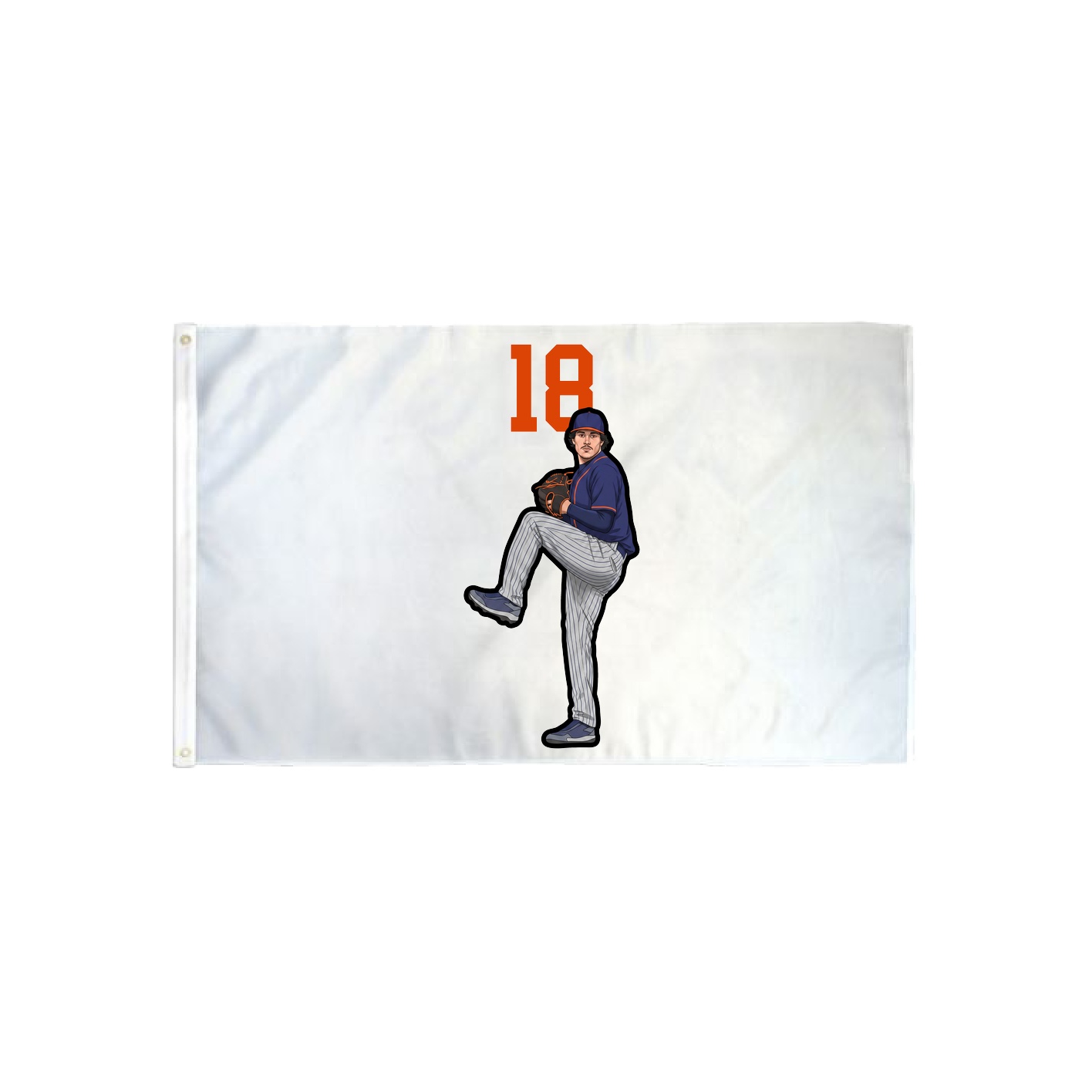 3x5 Flag — Number Top in Classic