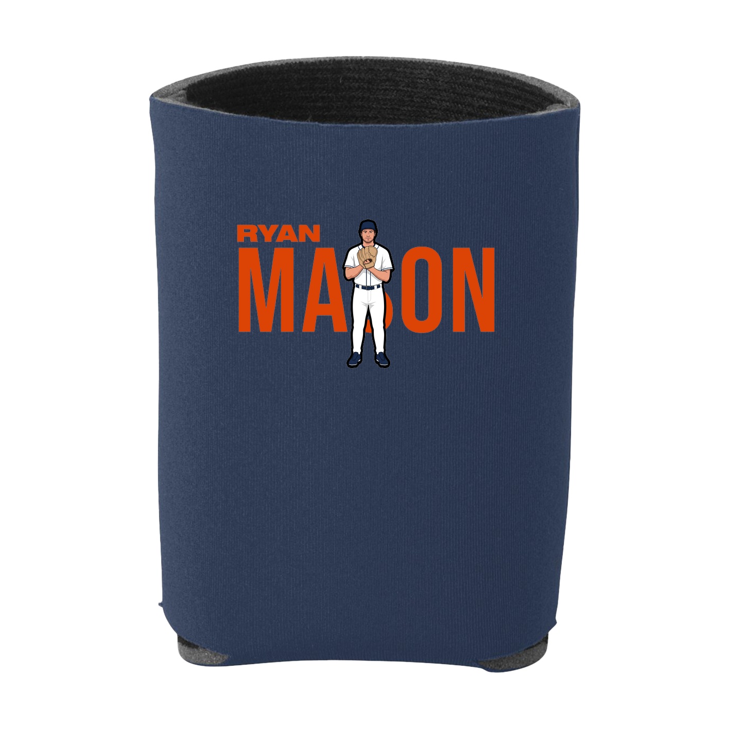 Can Holder — Player Name in Navy