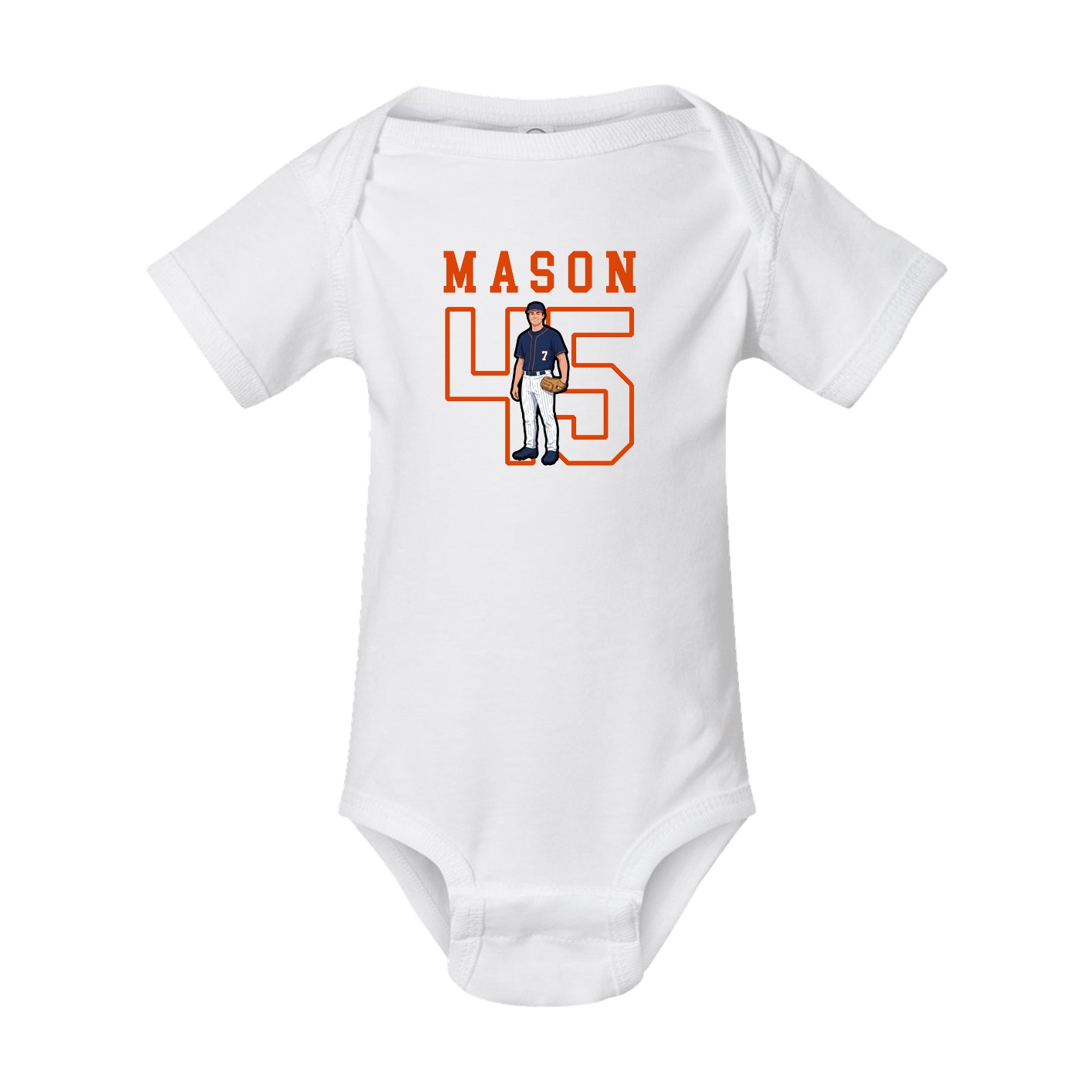 Baby Onesie — Shirsey in White