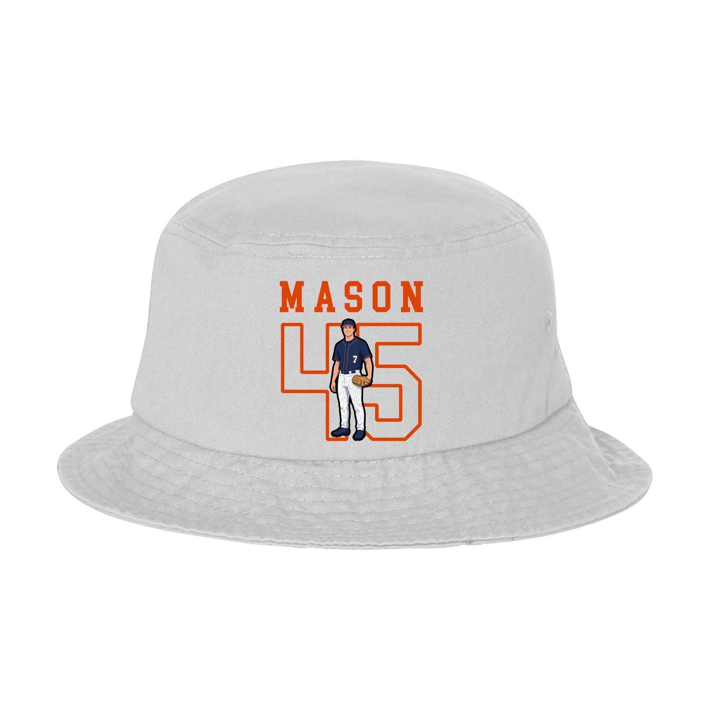 Bucket Cap — Shirsey in White