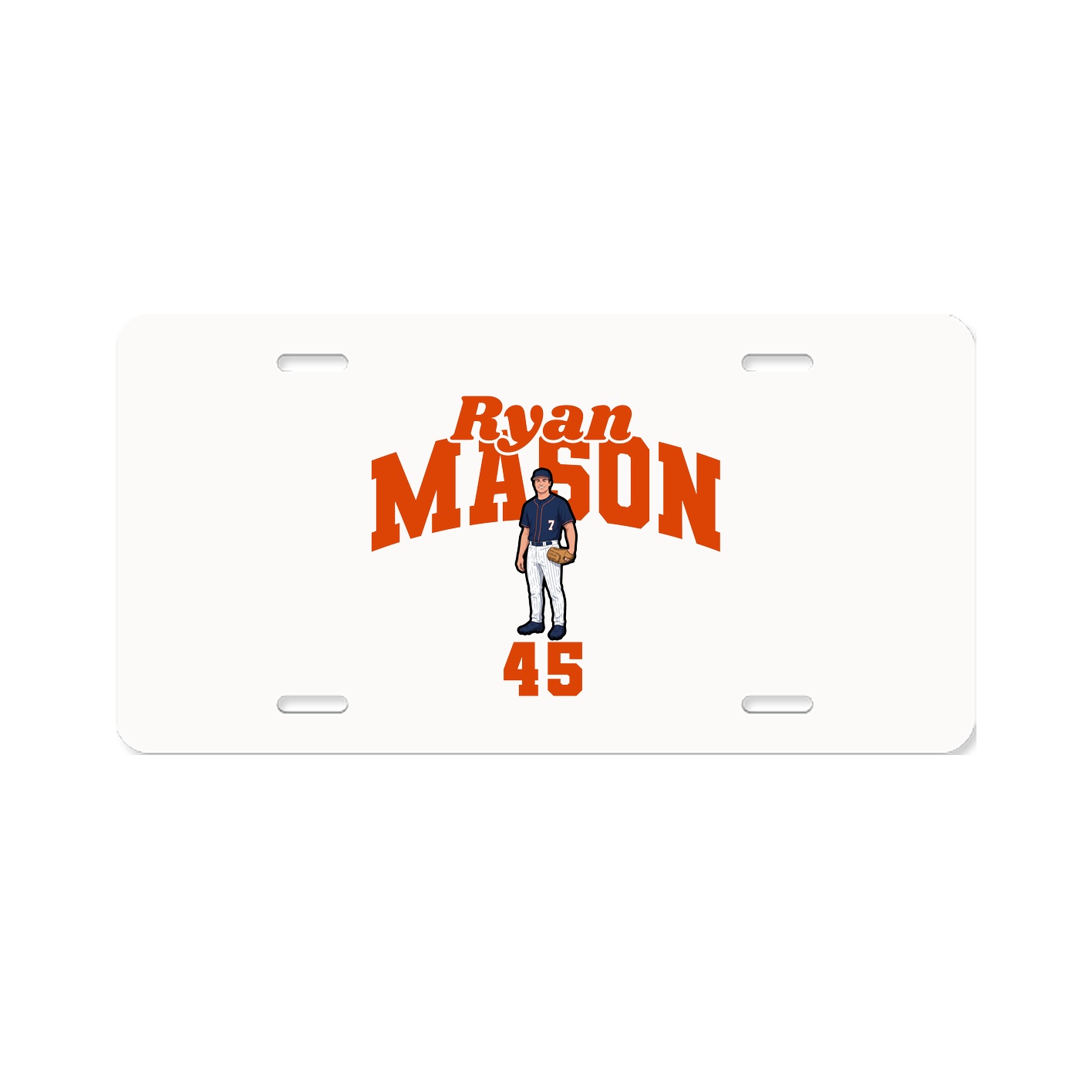 License Plate — Signature Arch in Classic