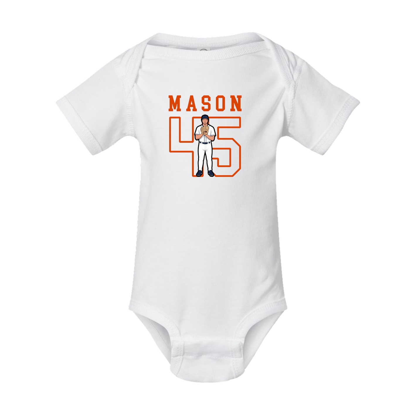 Baby Onesie — Shirsey in White