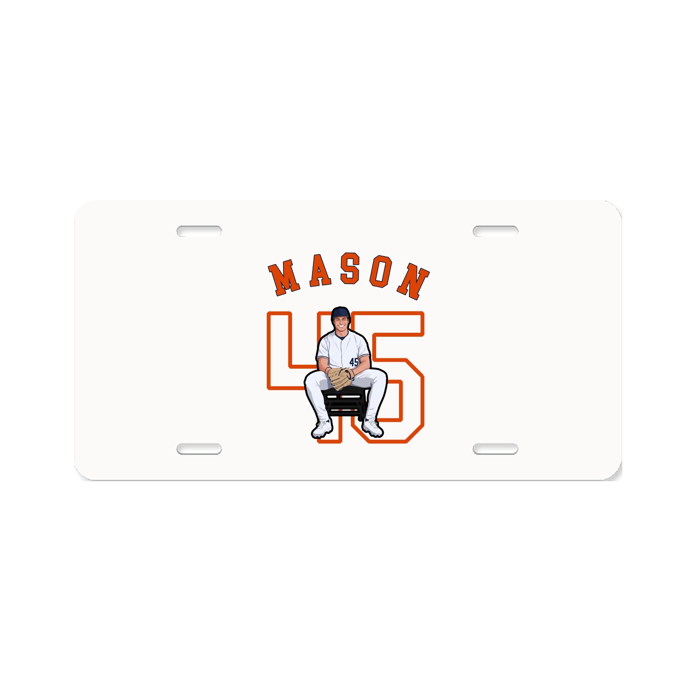 License Plate — Shirsey Arch in Classic