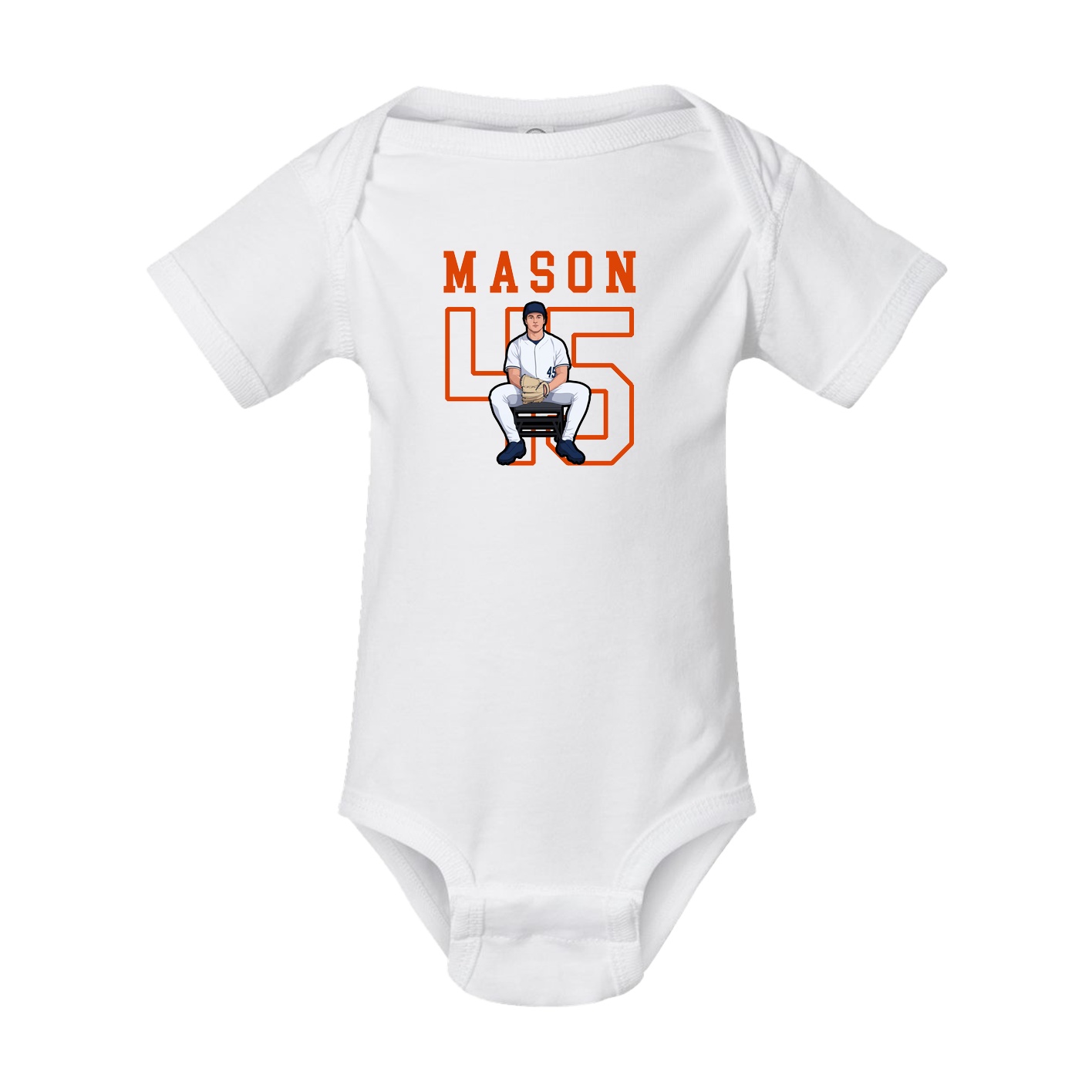 Baby Onesie — Shirsey in White