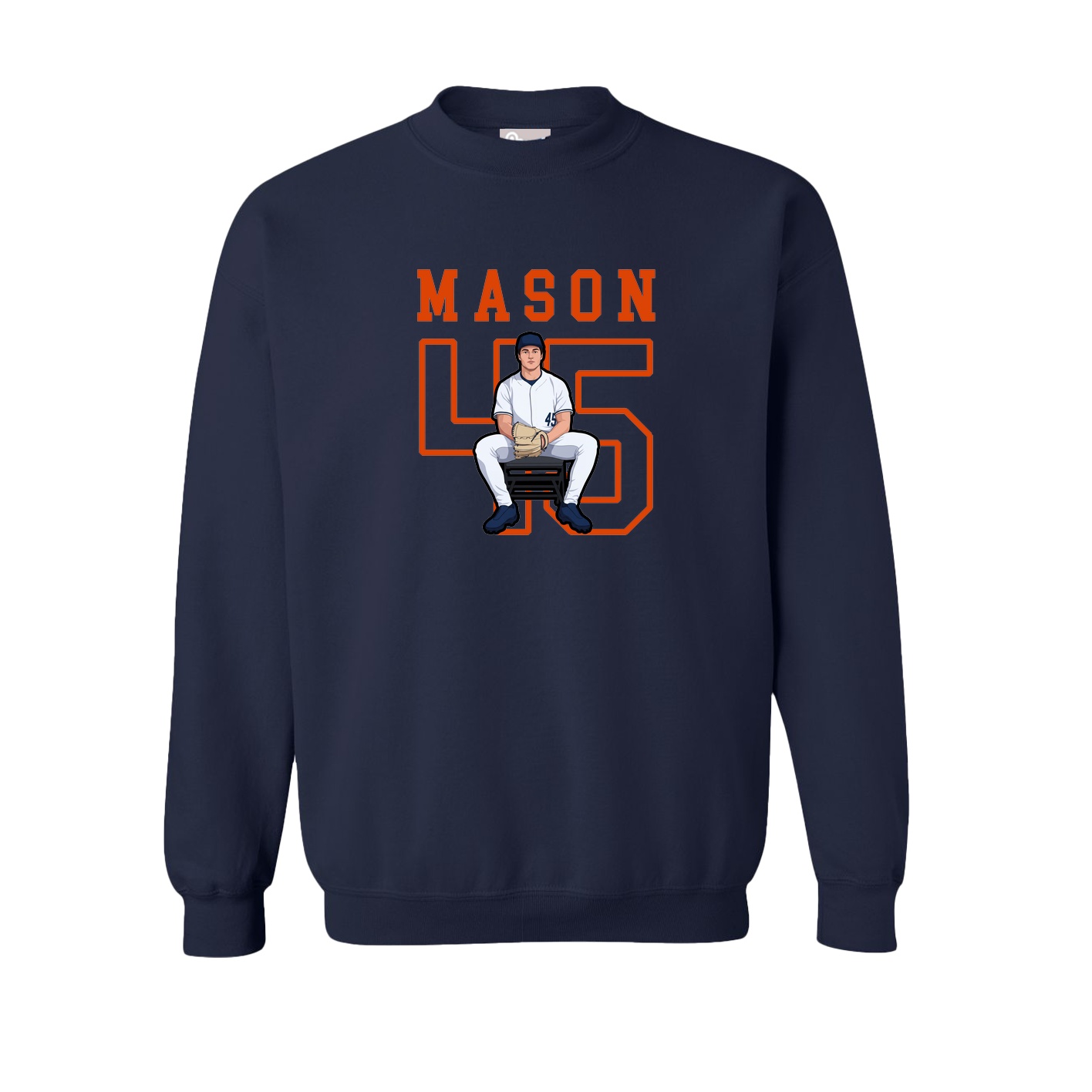 Fleece Crew — Shirsey in Navy