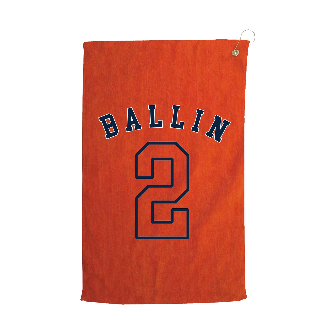 Golf Towel — Shirsey Arch in Orange