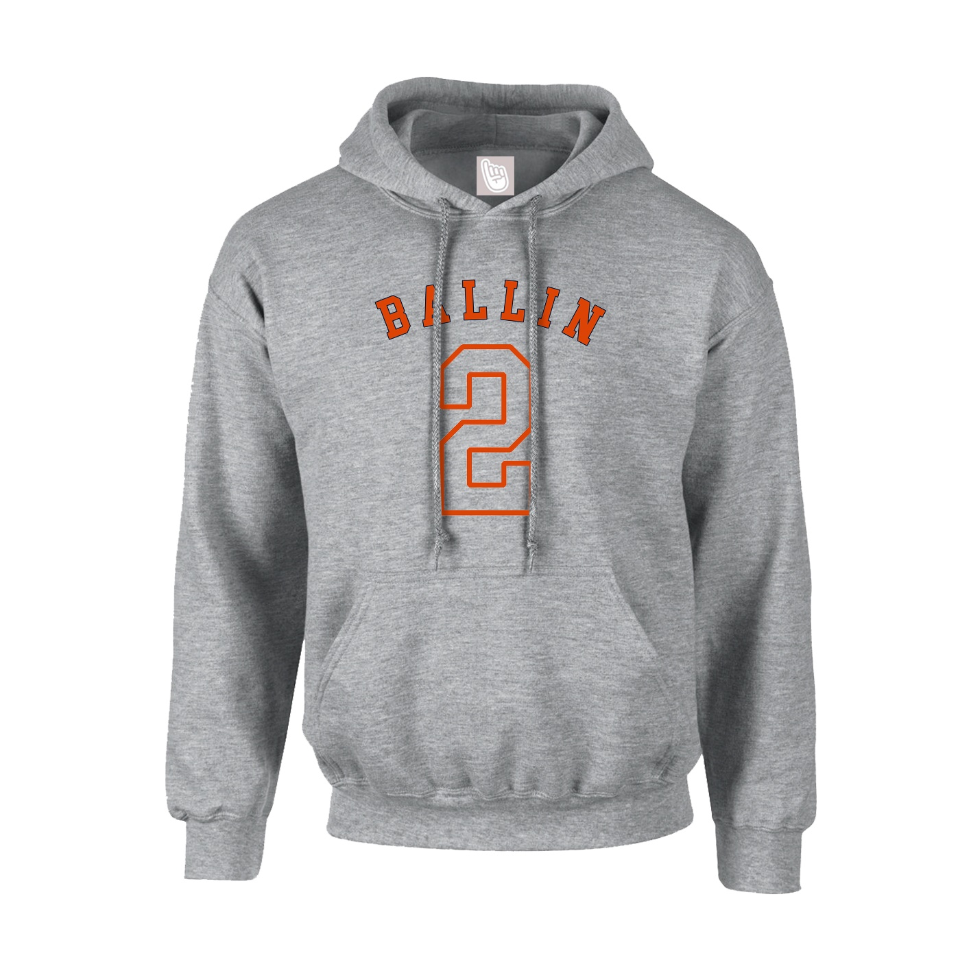 Youth Hoodie — Shirsey Arch in Grey