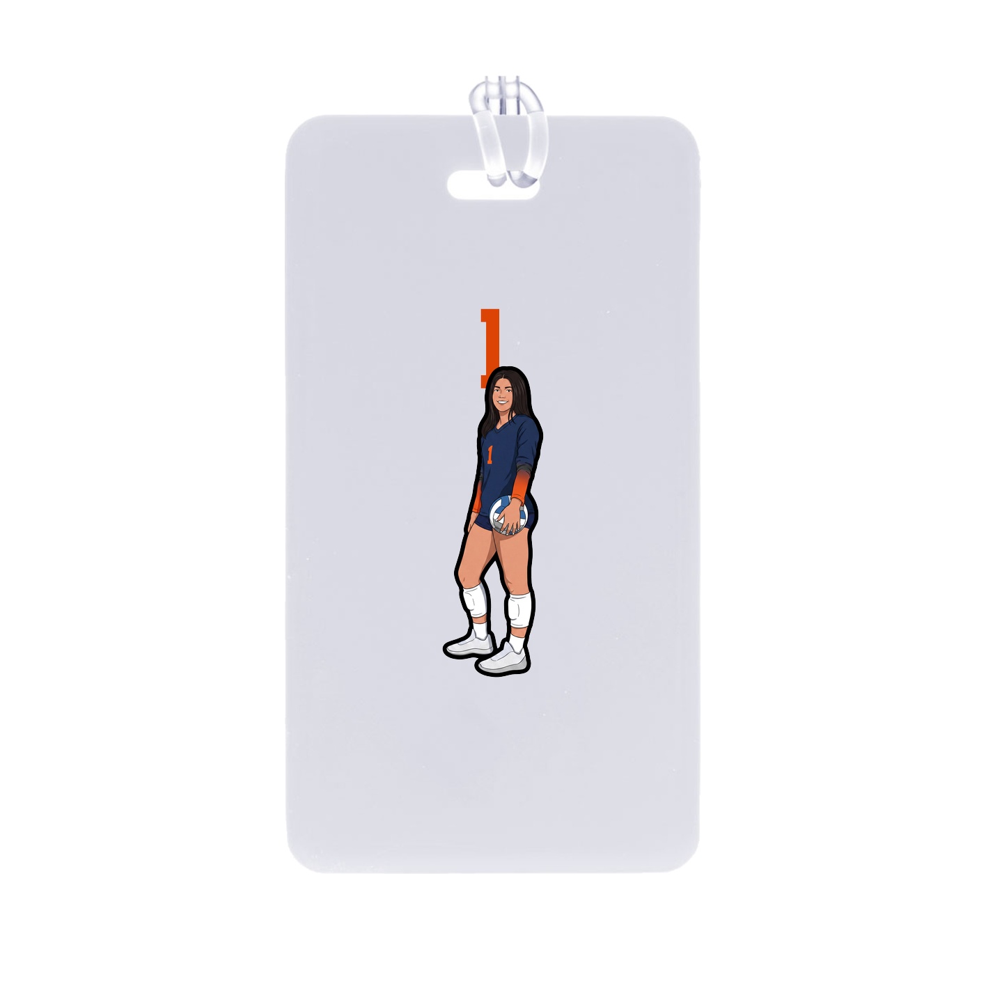 Bag Tag — Number Top in Classic