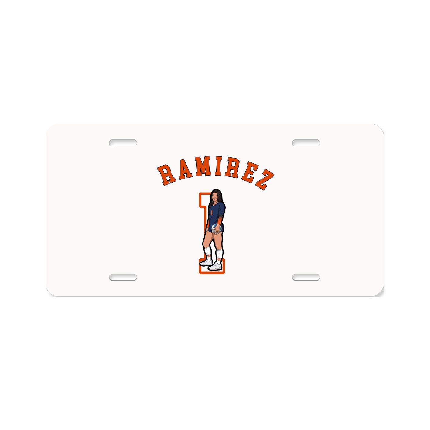 License Plate — Shirsey Arch in Classic
