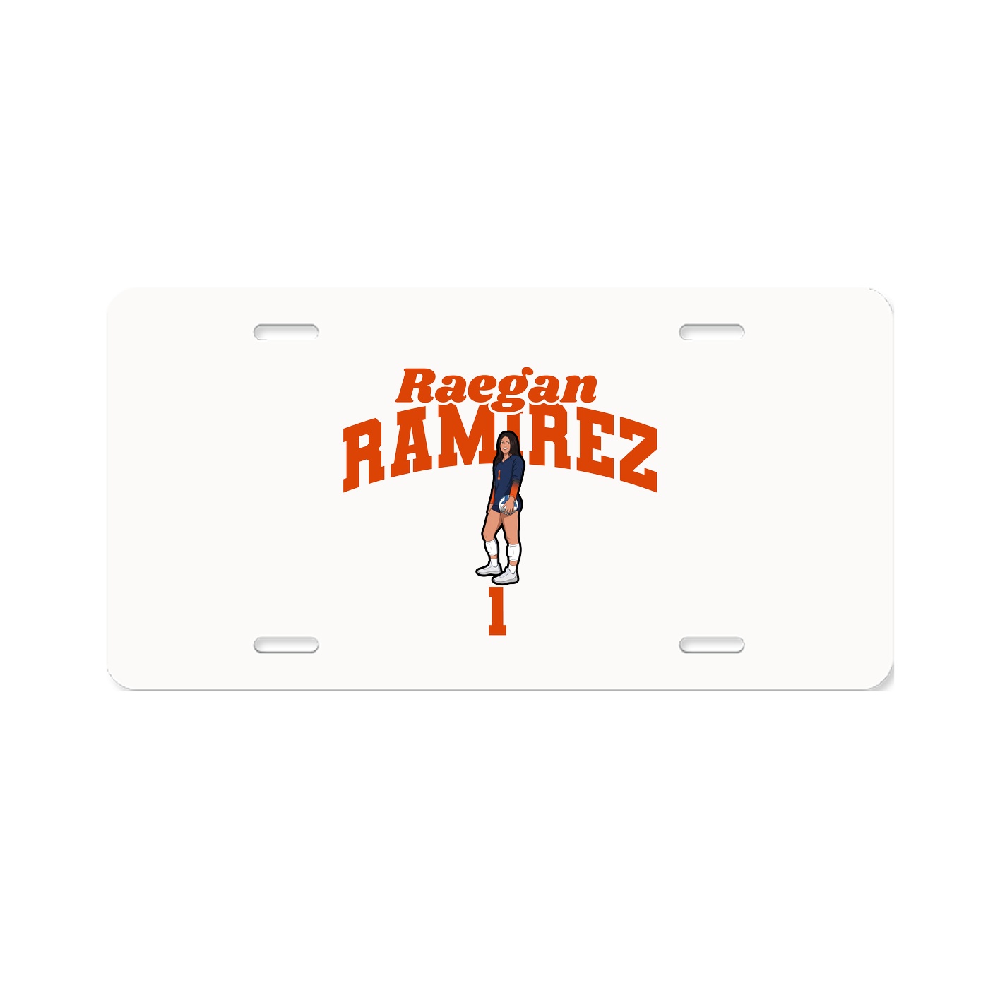 License Plate — Signature Arch in Classic